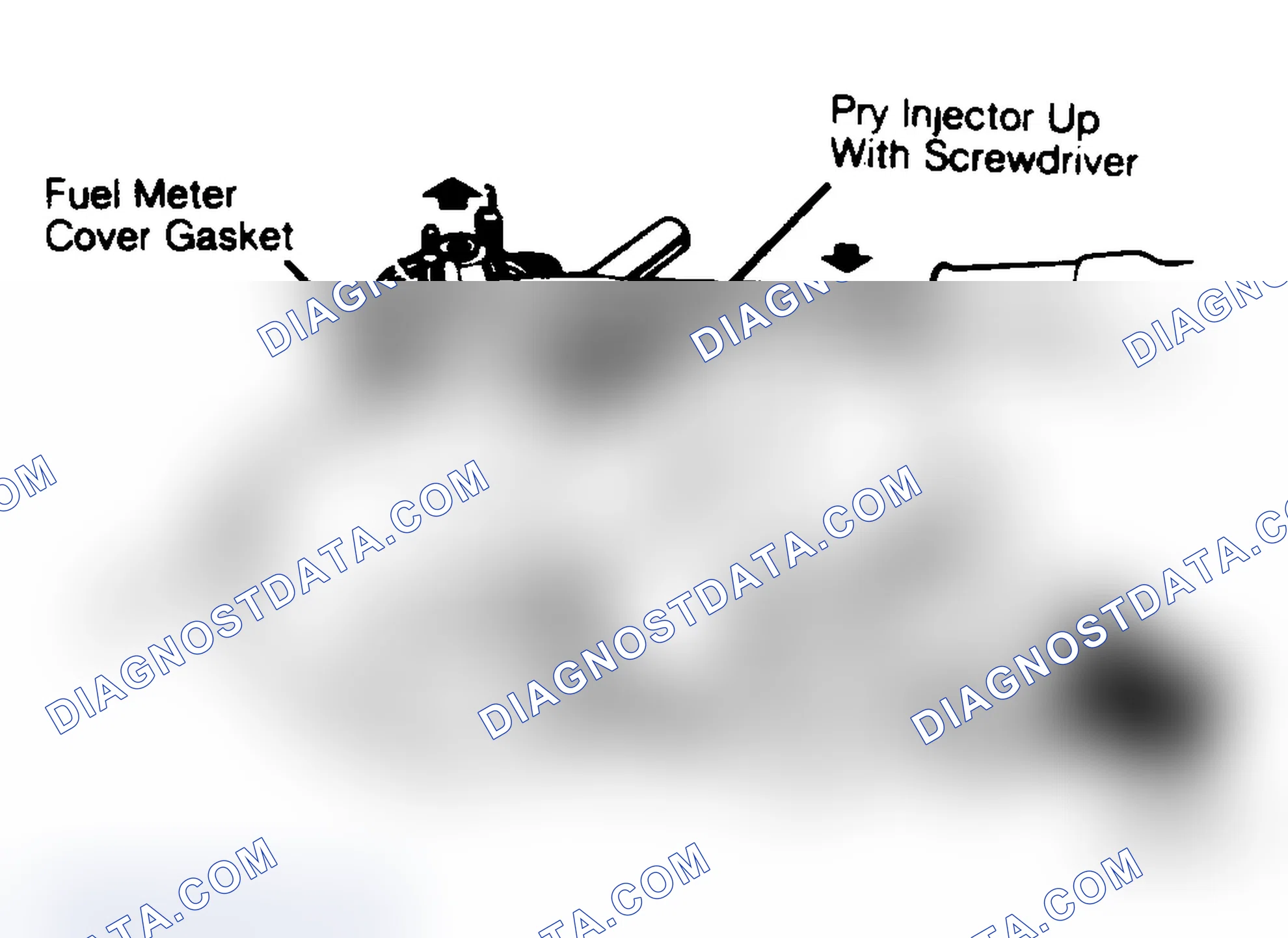 Scheme 6: Removing Fuel Injector Assembly
