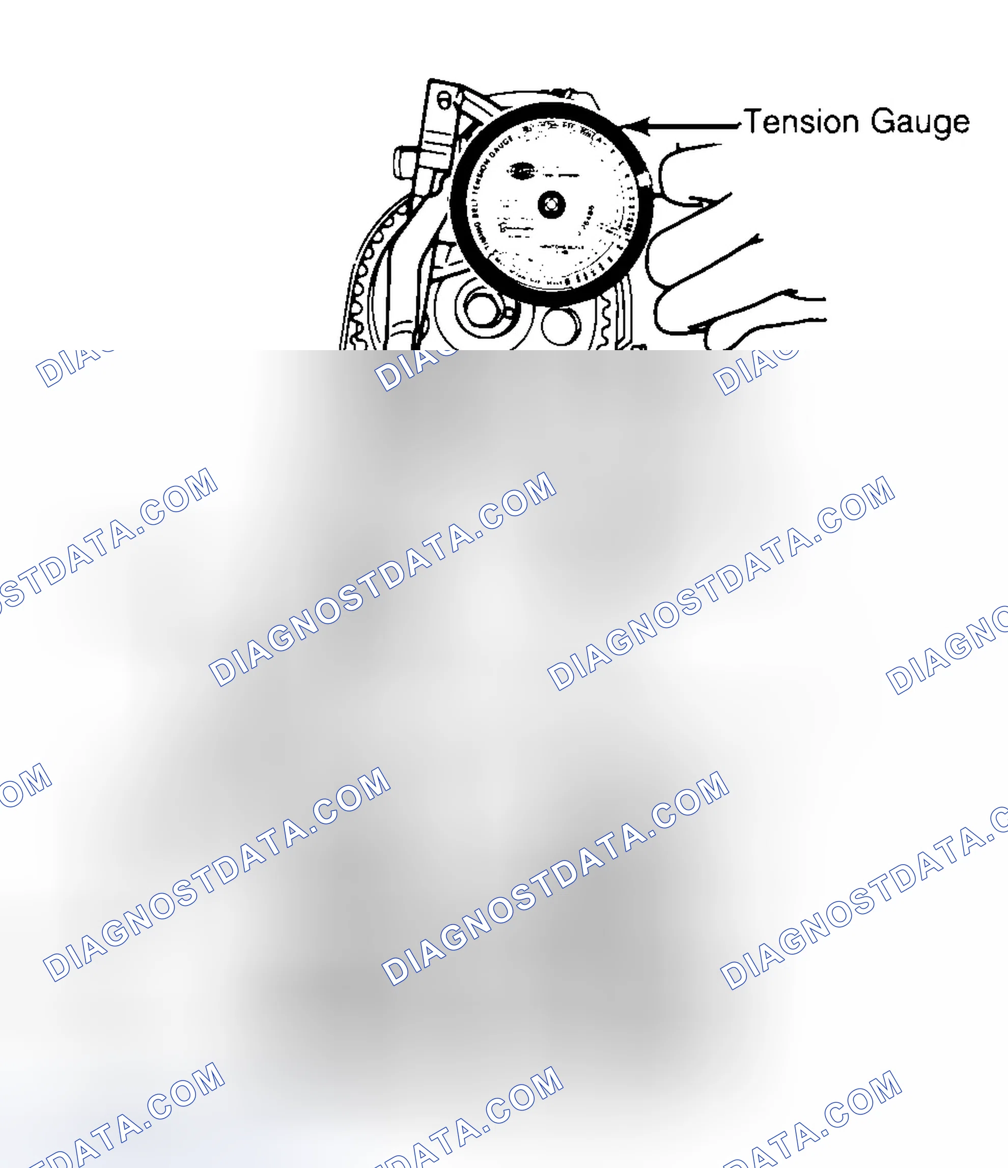 Scheme 3: Adjusting Typical Timing Belt Tension