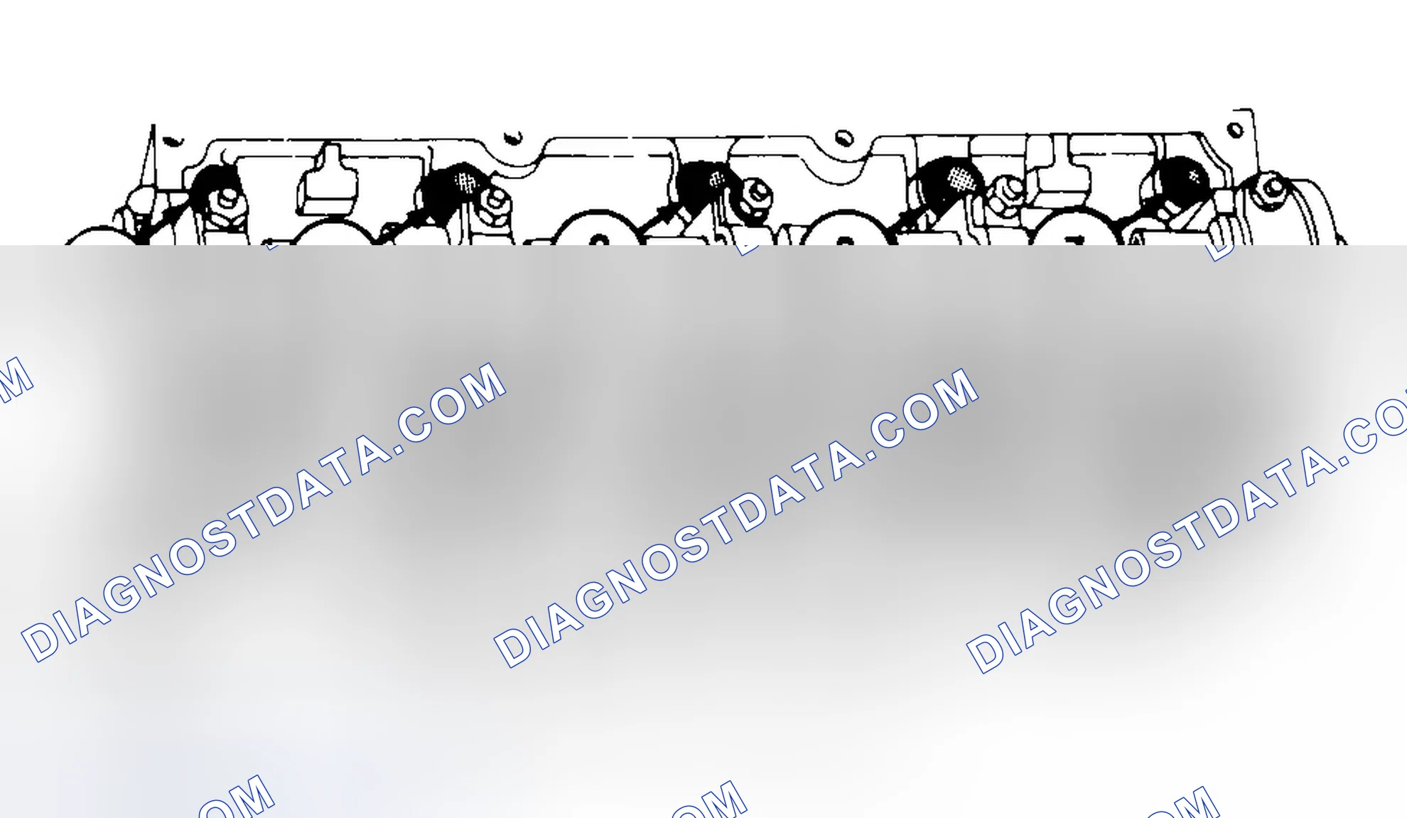 Scheme 7: Typical Cylinder Head Tightening or Loosening Sequence