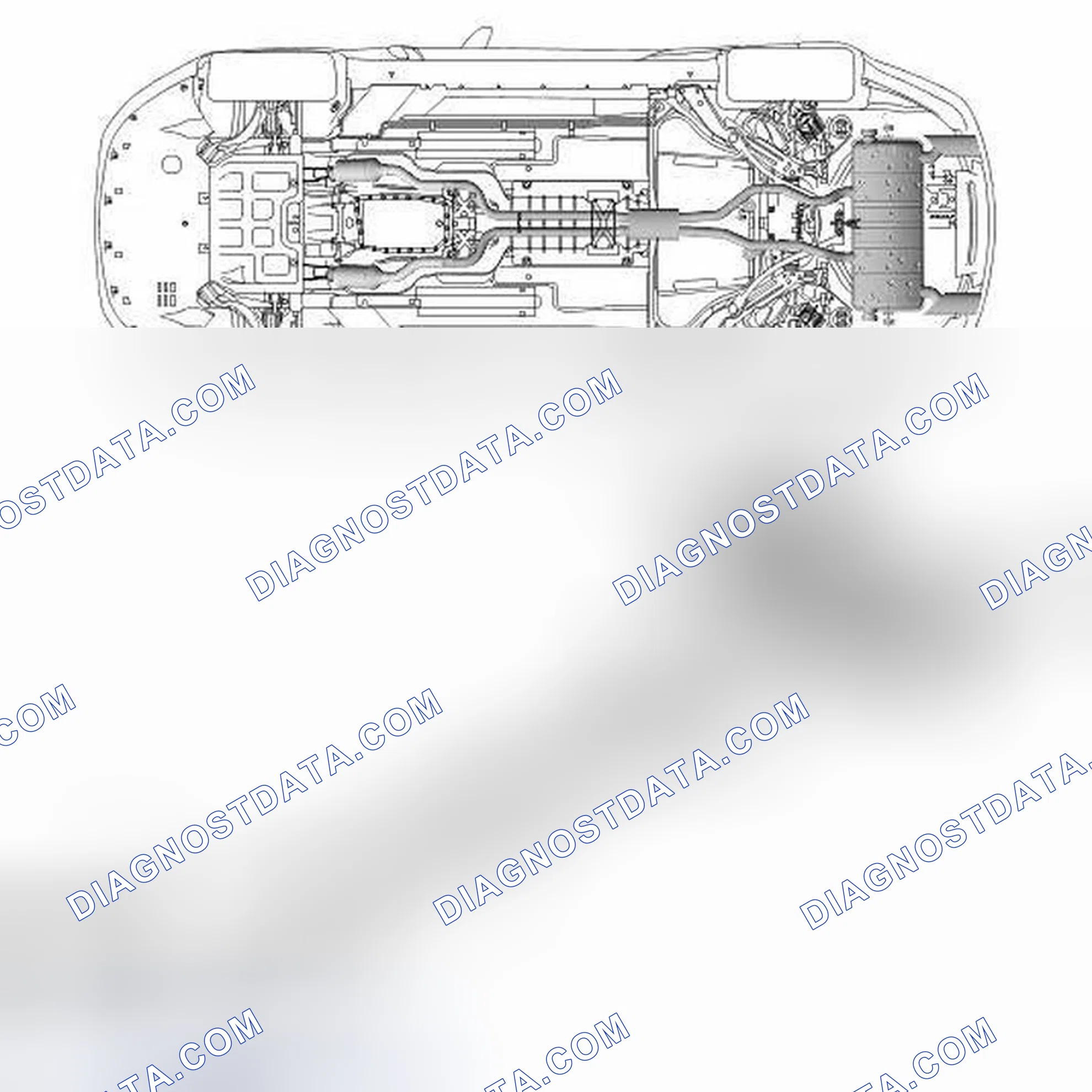 Scheme 1: COMPONENT LOCATION - NATURALLY ASPIRATED VEHICLES