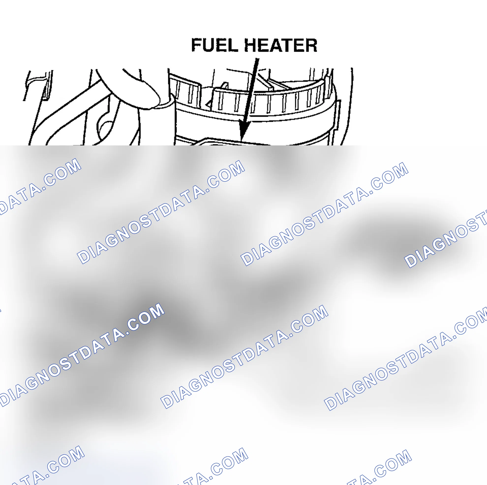 Scheme 747: FUEL SYSTEM COMPONENTS LOCATIONS - DIESEL (LATE)