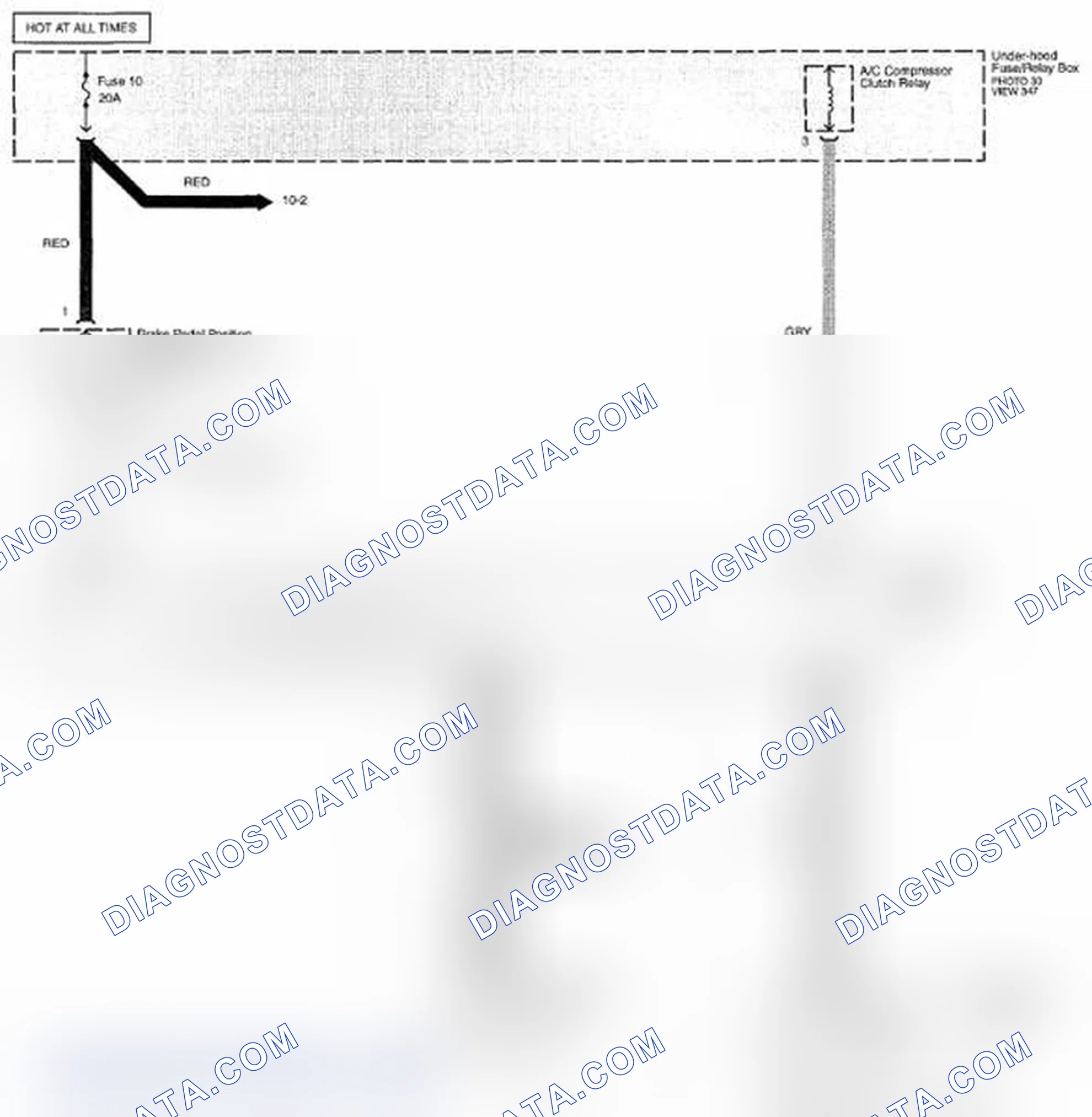 Scheme 244: Idle Control System Circuit Diagram (Page 23-5)