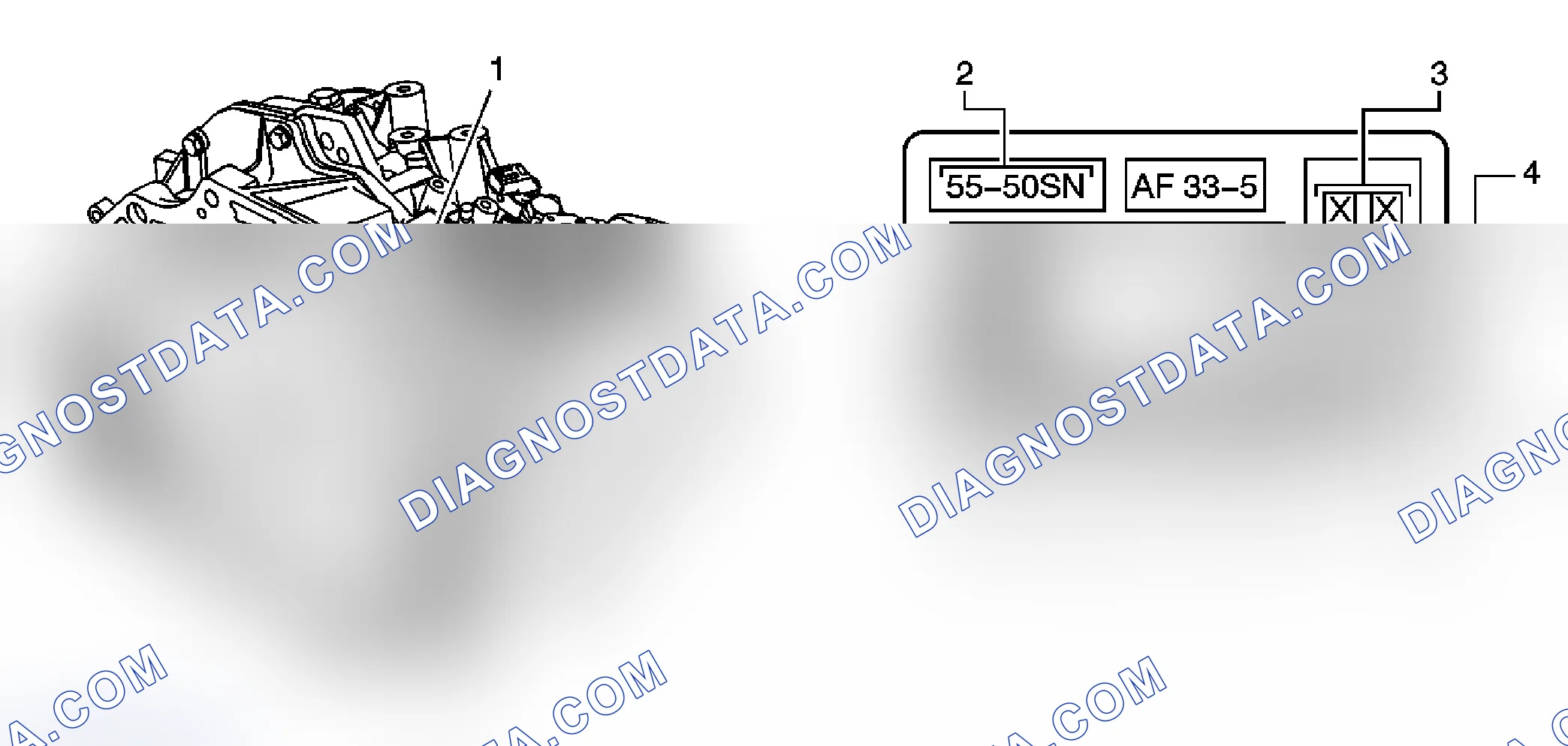 Scheme 7: Transmission ID and VIN Derivative Location (AF33-5)