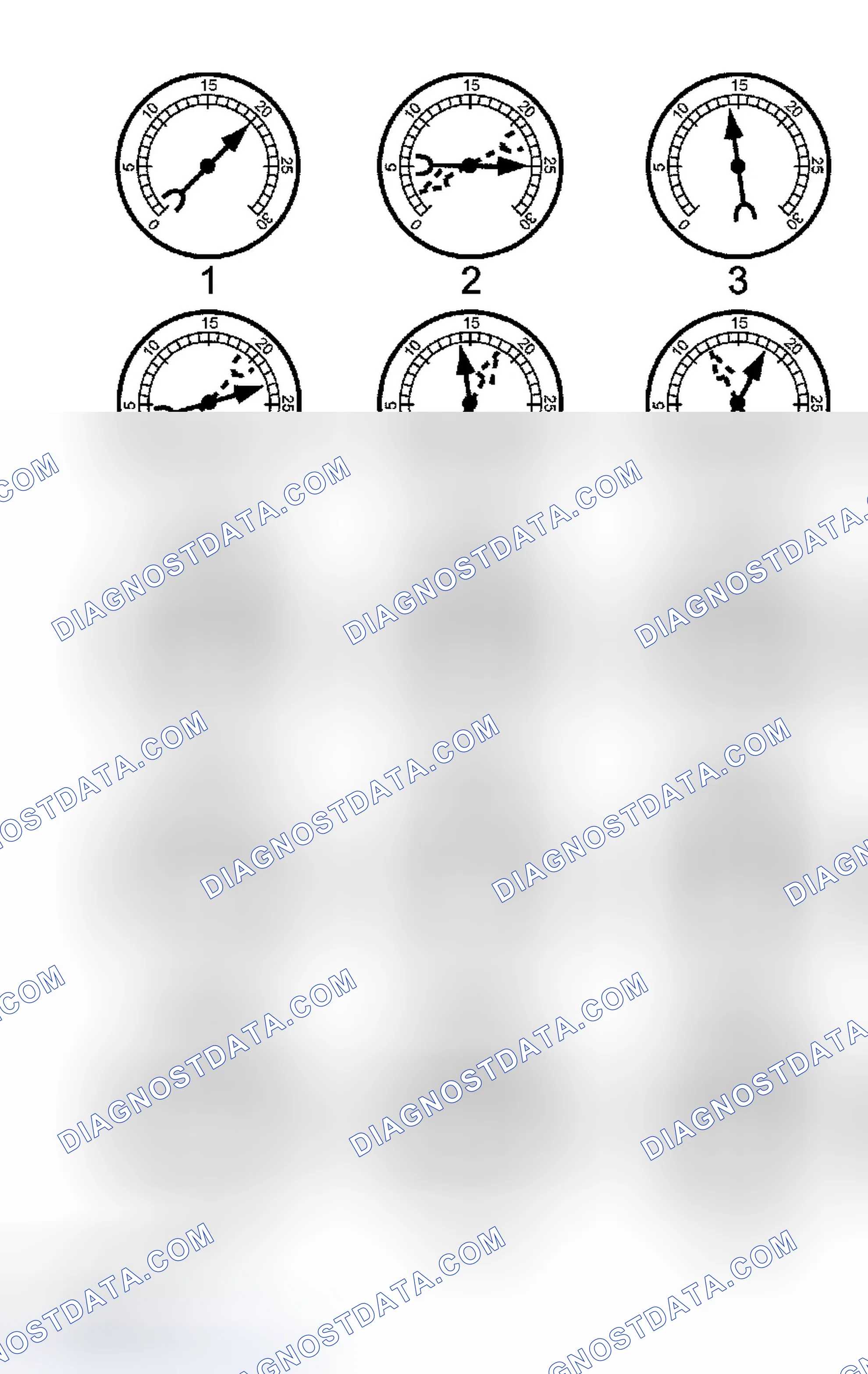 Scheme 589: Intake Manifold Vacuum Test - Interpreting Vacuum Gauge Readings