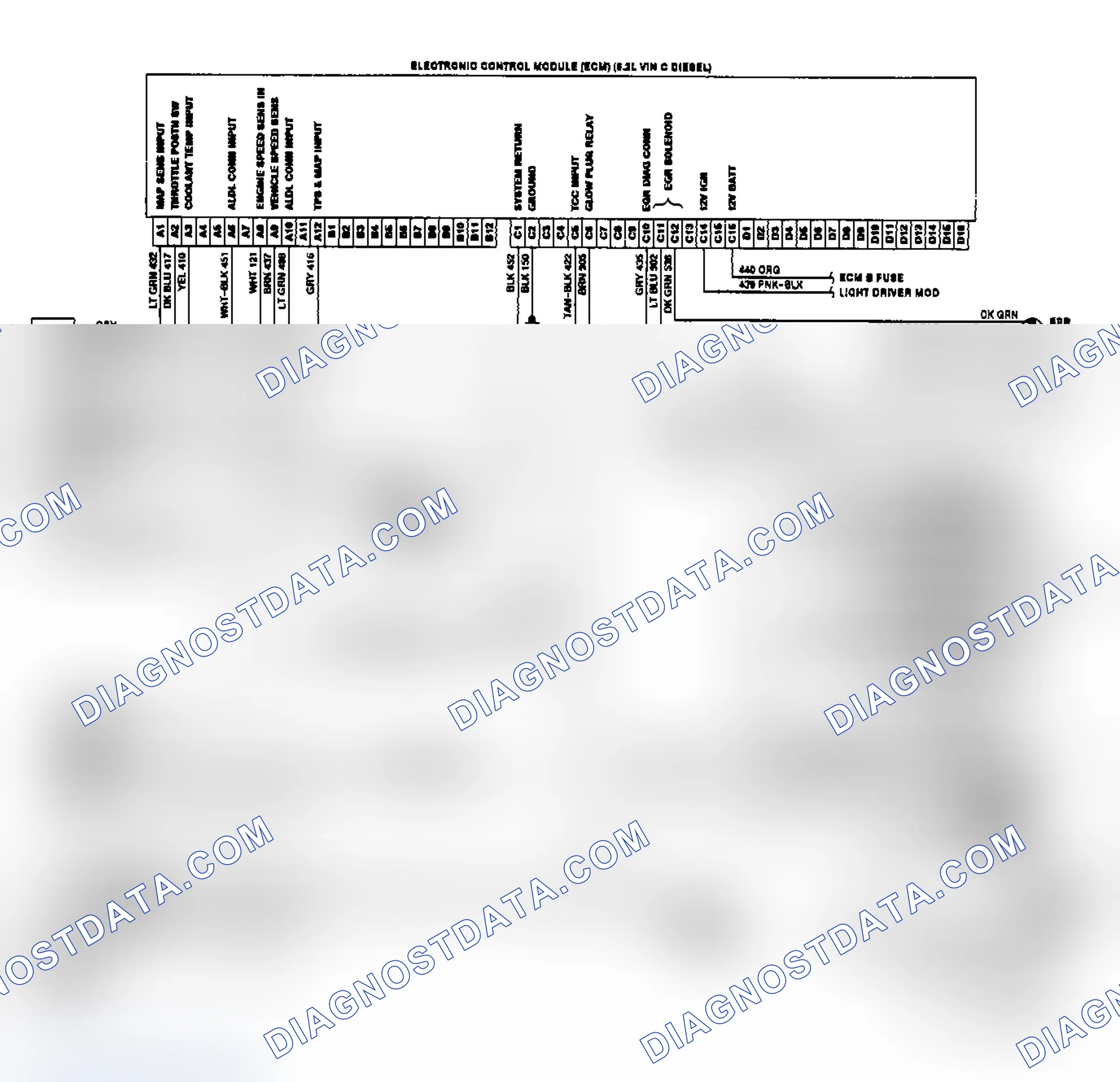 Scheme 9: "R" & "V" Series 6.2L Diesel Wiring Diagram