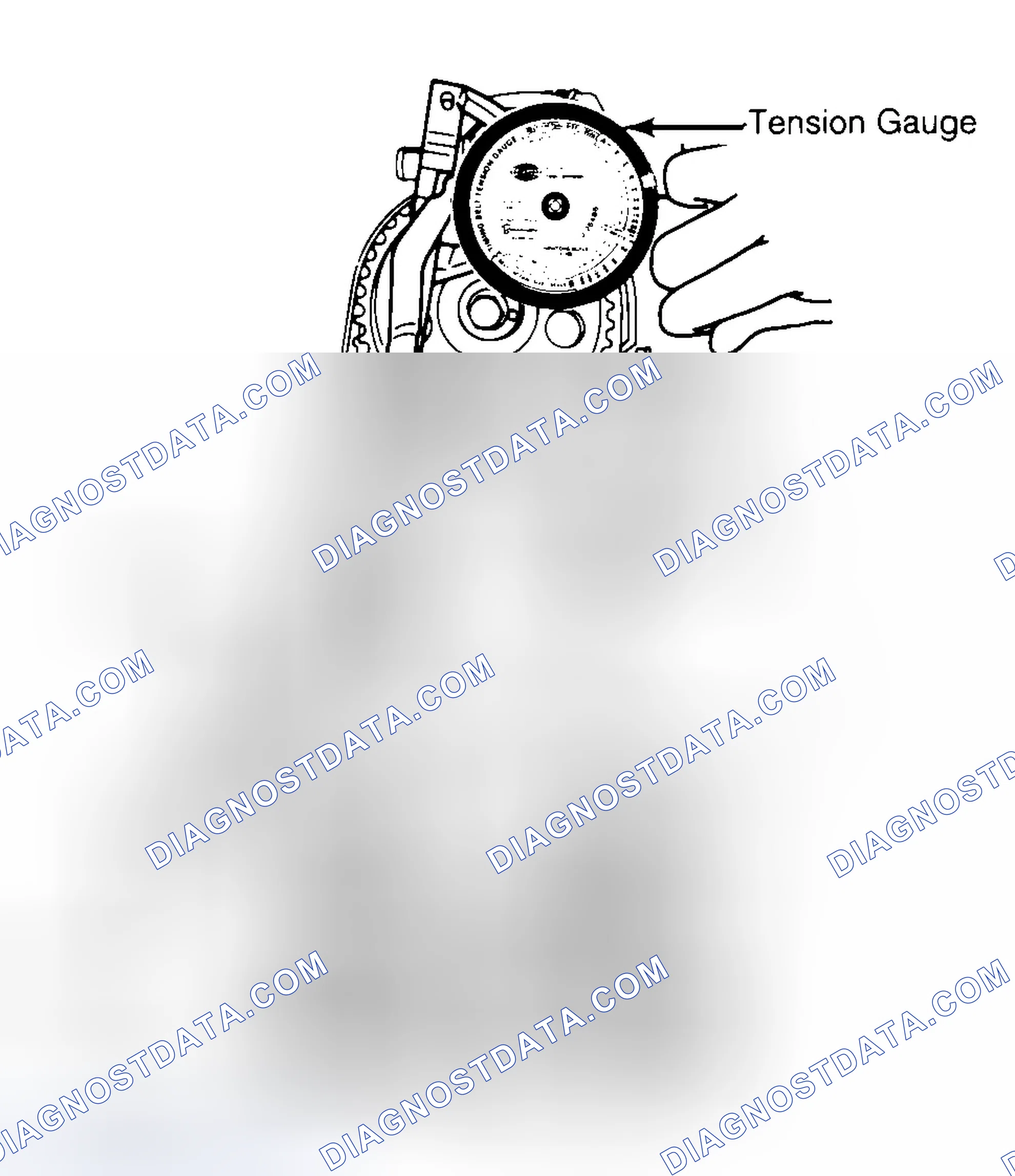 Scheme 3: Adjusting Typical Timing Belt Tension