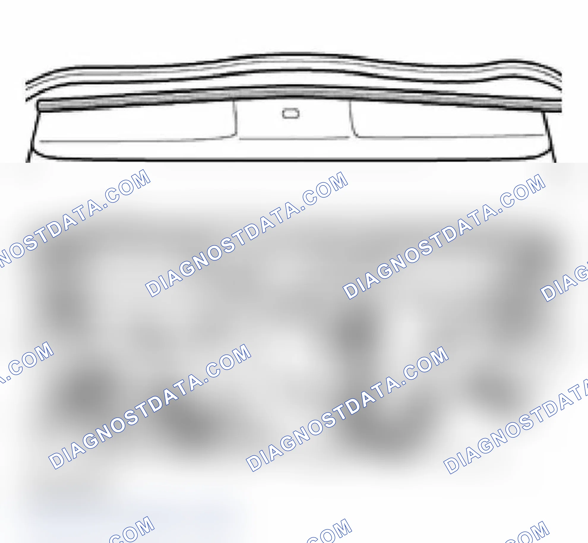 Scheme 45: Removing left -F290- and right -F200-convertible top box lid switches