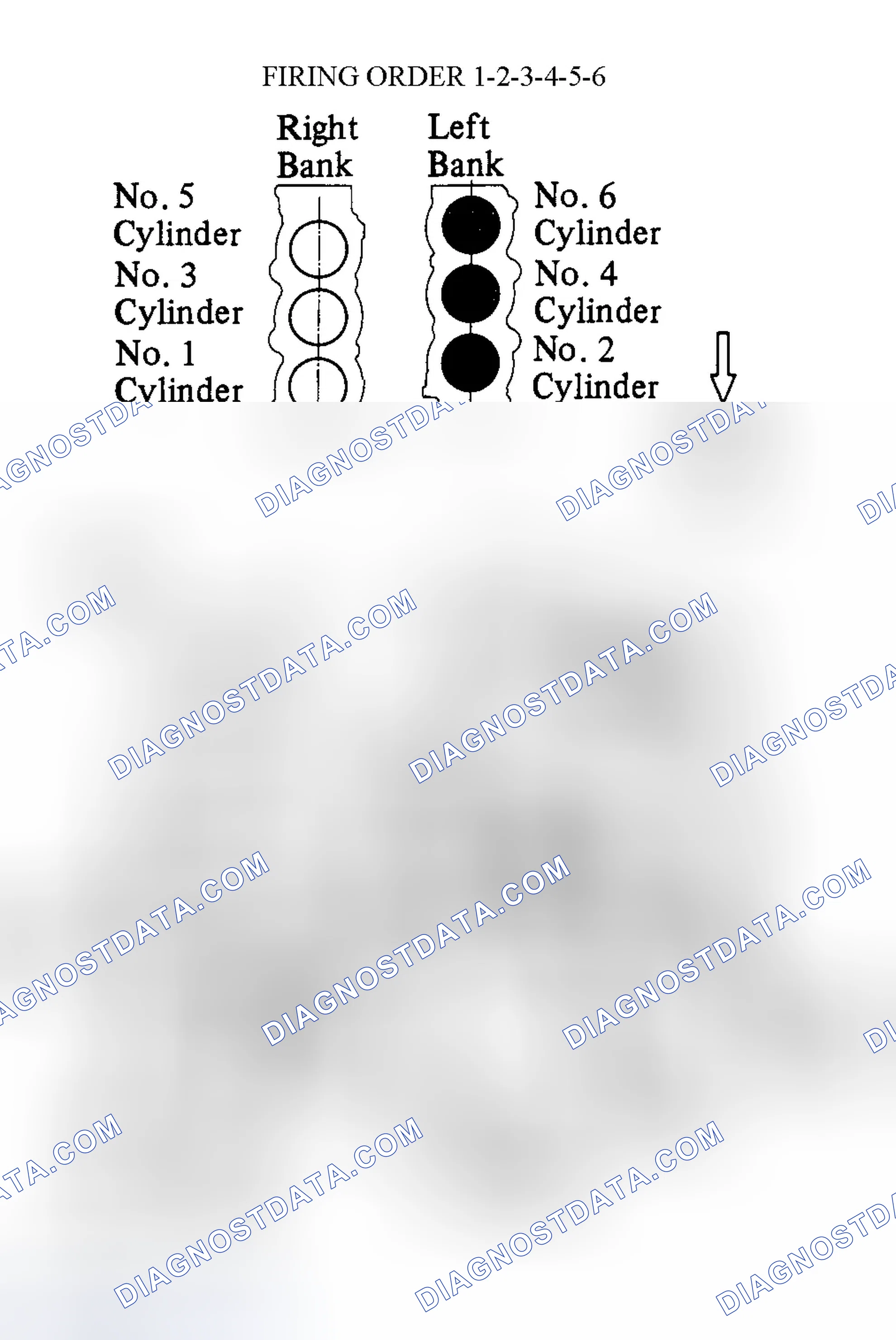 Scheme 7: Spark Plug Wire Routing (Tacoma 3.4L, Tundra 3.4L & 4Runner 3.4L)
