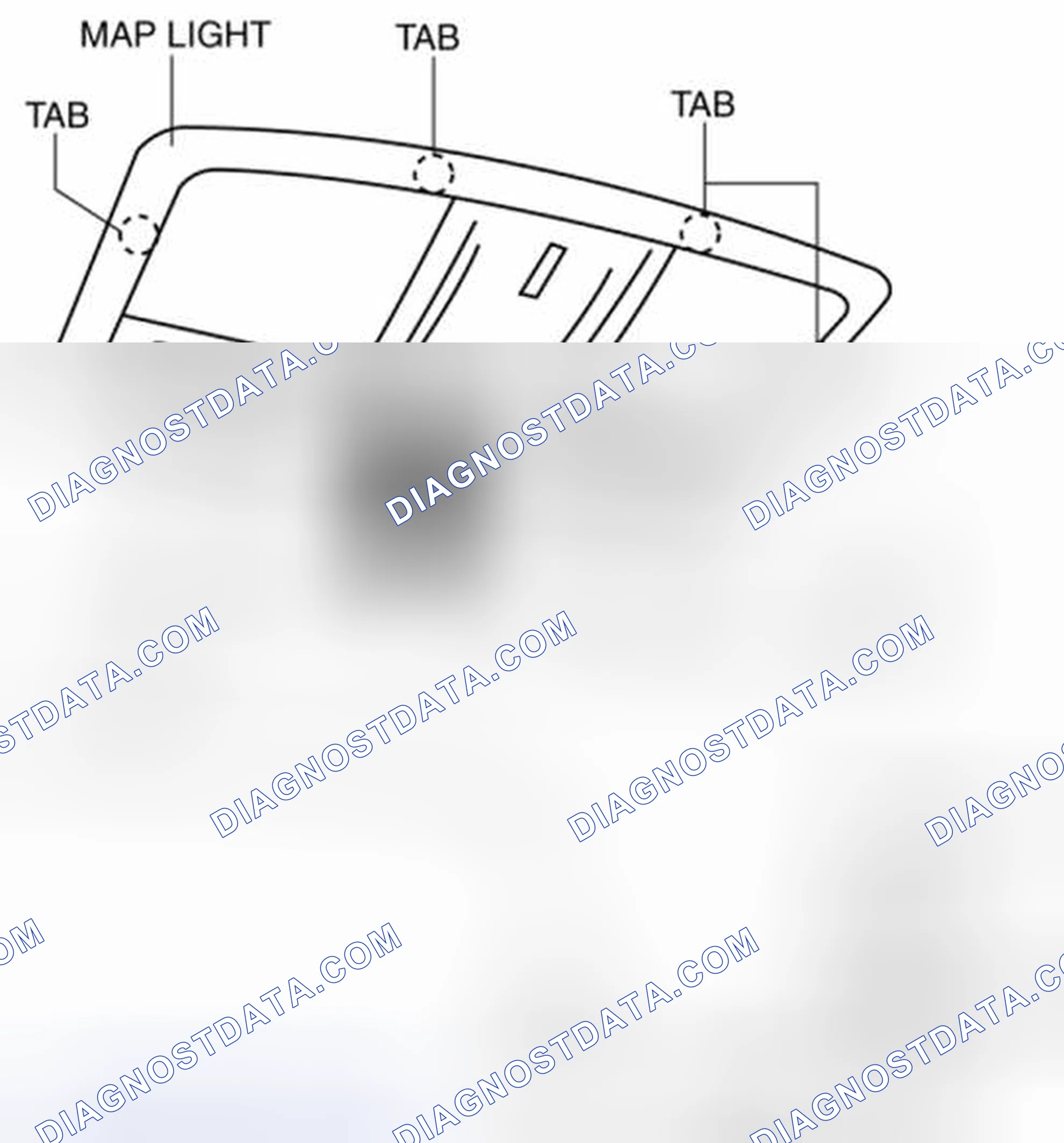 Scheme 147: MAP LIGHT REMOVAL/INSTALLATION