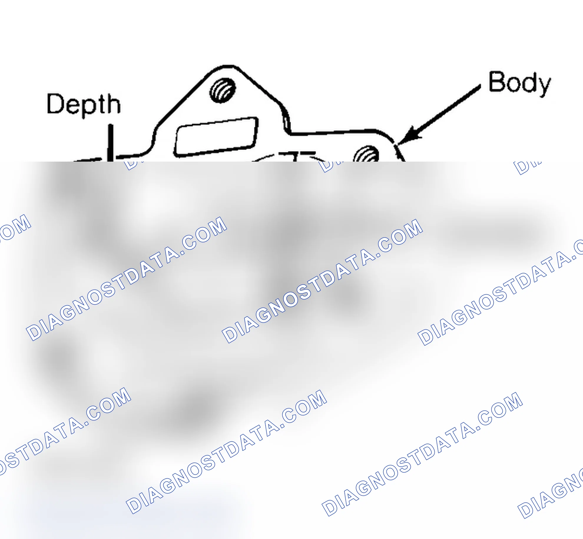 Scheme 35: Measuring Oil Pump Gear Cavity