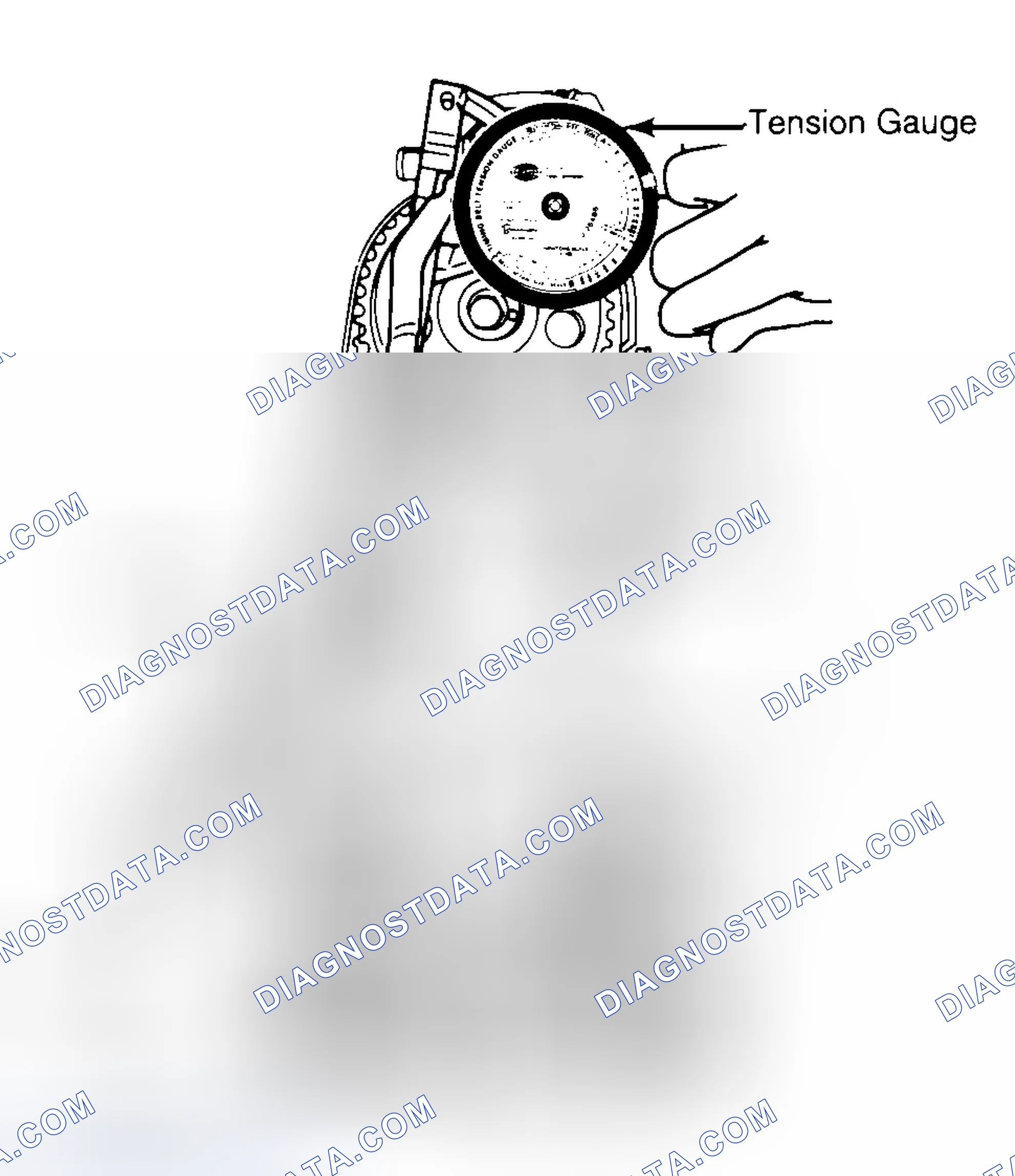 Scheme 3: Adjusting Typical Timing Belt Tension