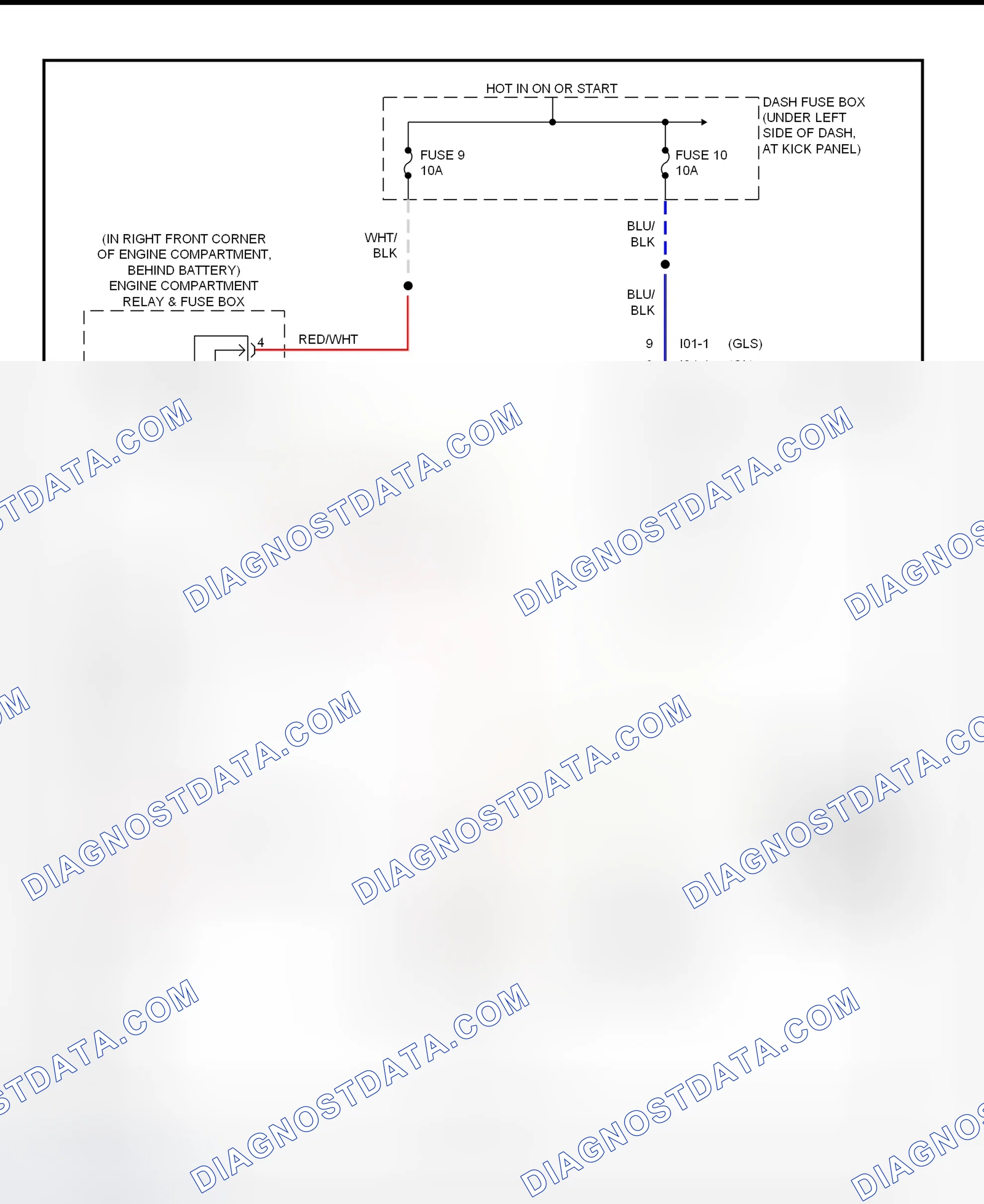 Scheme 2: Charging System Wiring Diagram (Elantra)