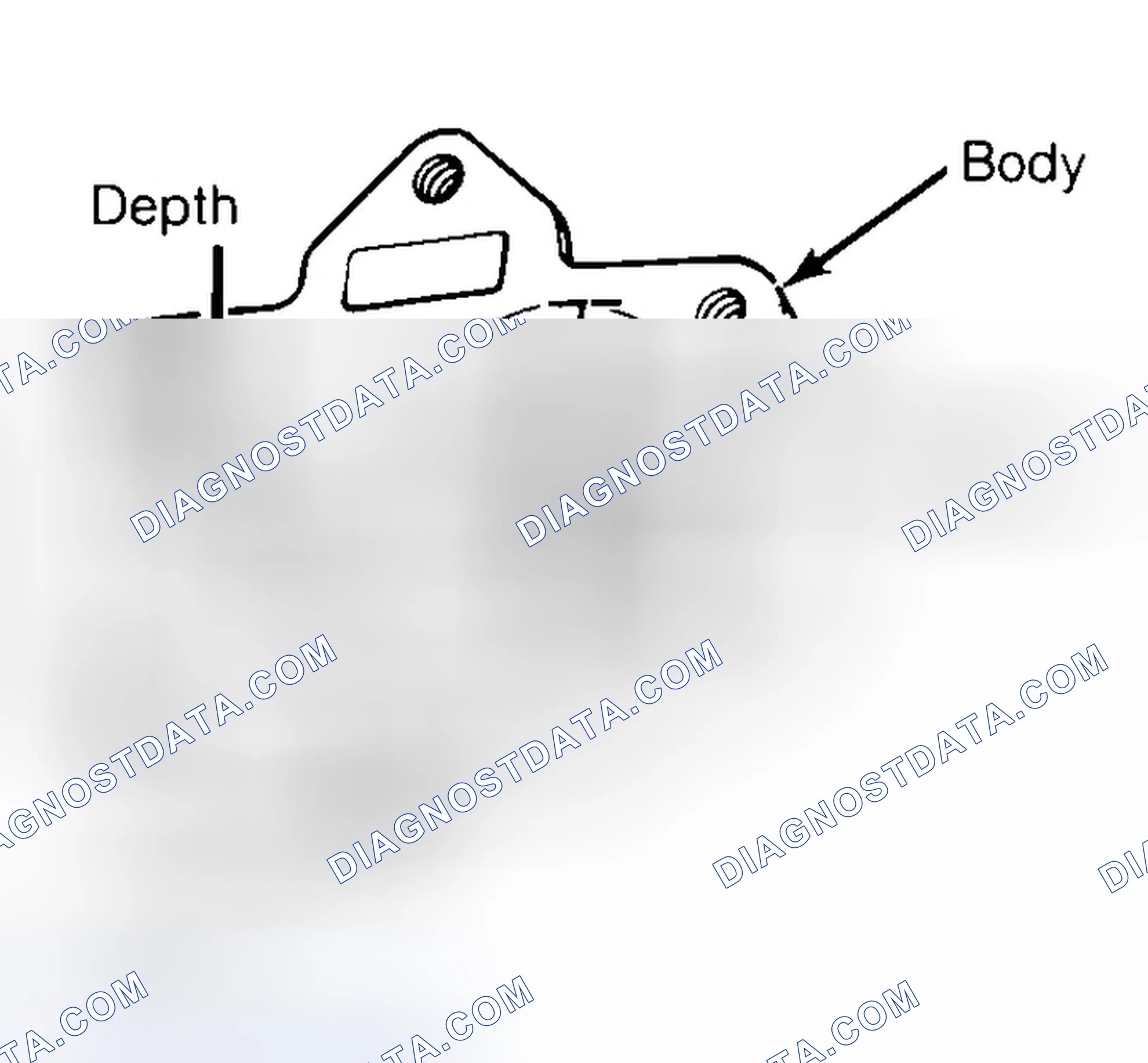 Scheme 35: Measuring Oil Pump Gear Cavity