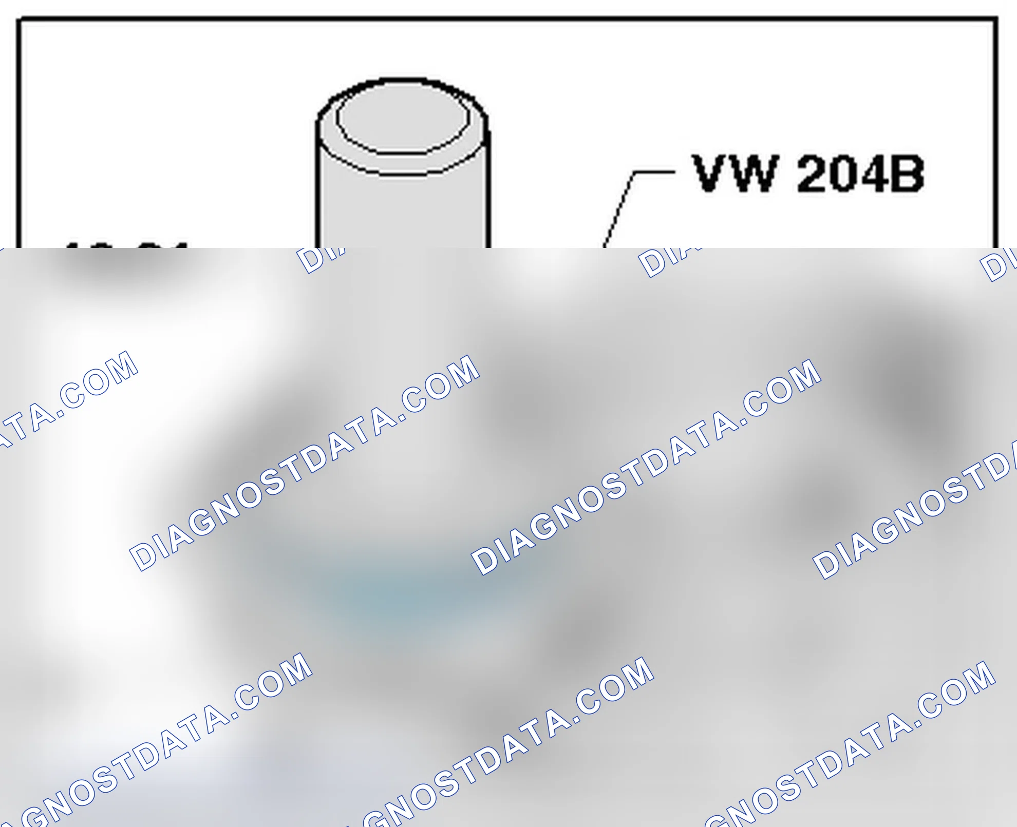 Scheme 248: INSTALLING THE NEEDLE BEARING ALL THE WAY INTO THE TRANSMISSION COVER