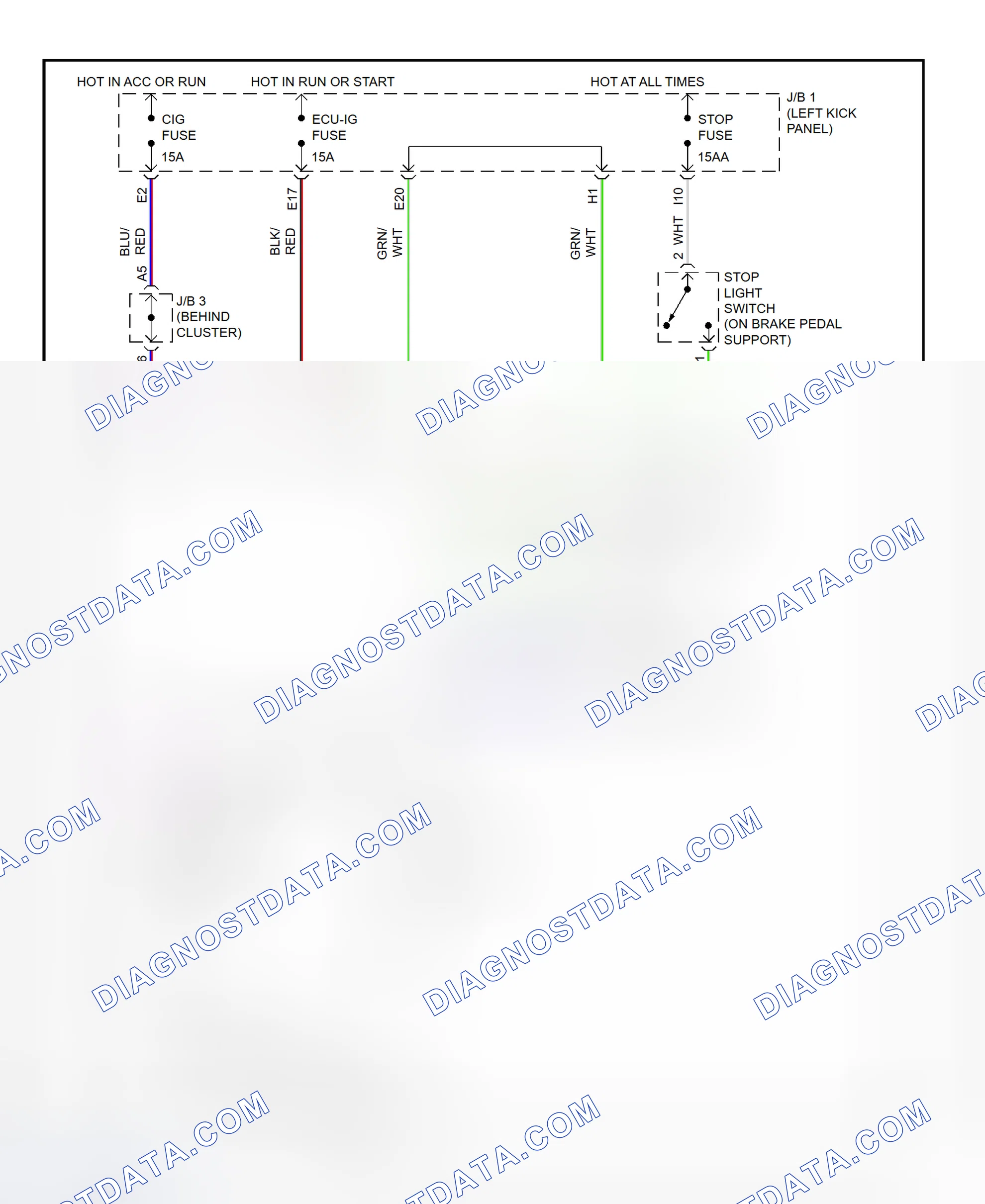 Scheme 9: Shift Interlock System Wiring Diagram (1995-96 SC300 & SC400)