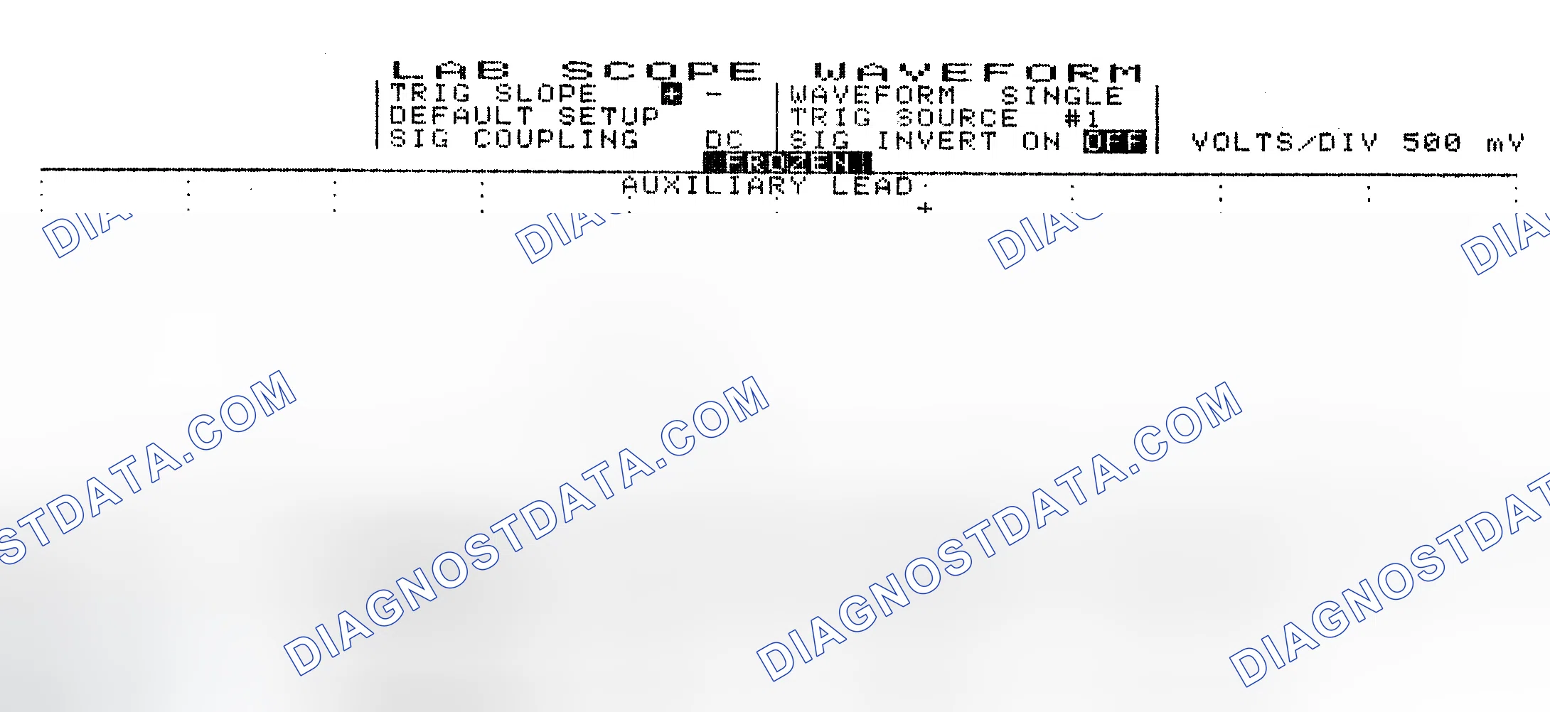 Scheme 10: Single Injector w/Excessive Current Flow - Current Pattern