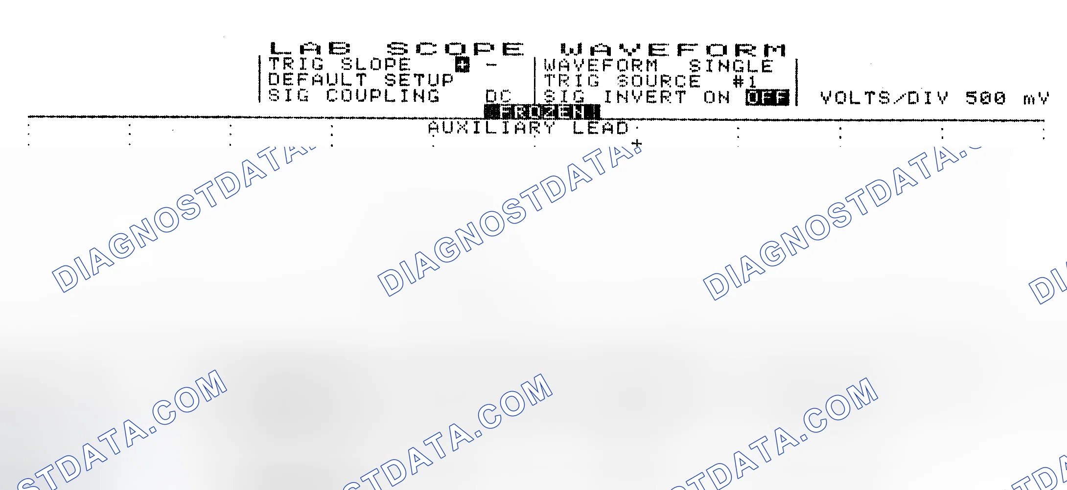Scheme 10: Single Injector w/Excessive Current Flow - Current Pattern