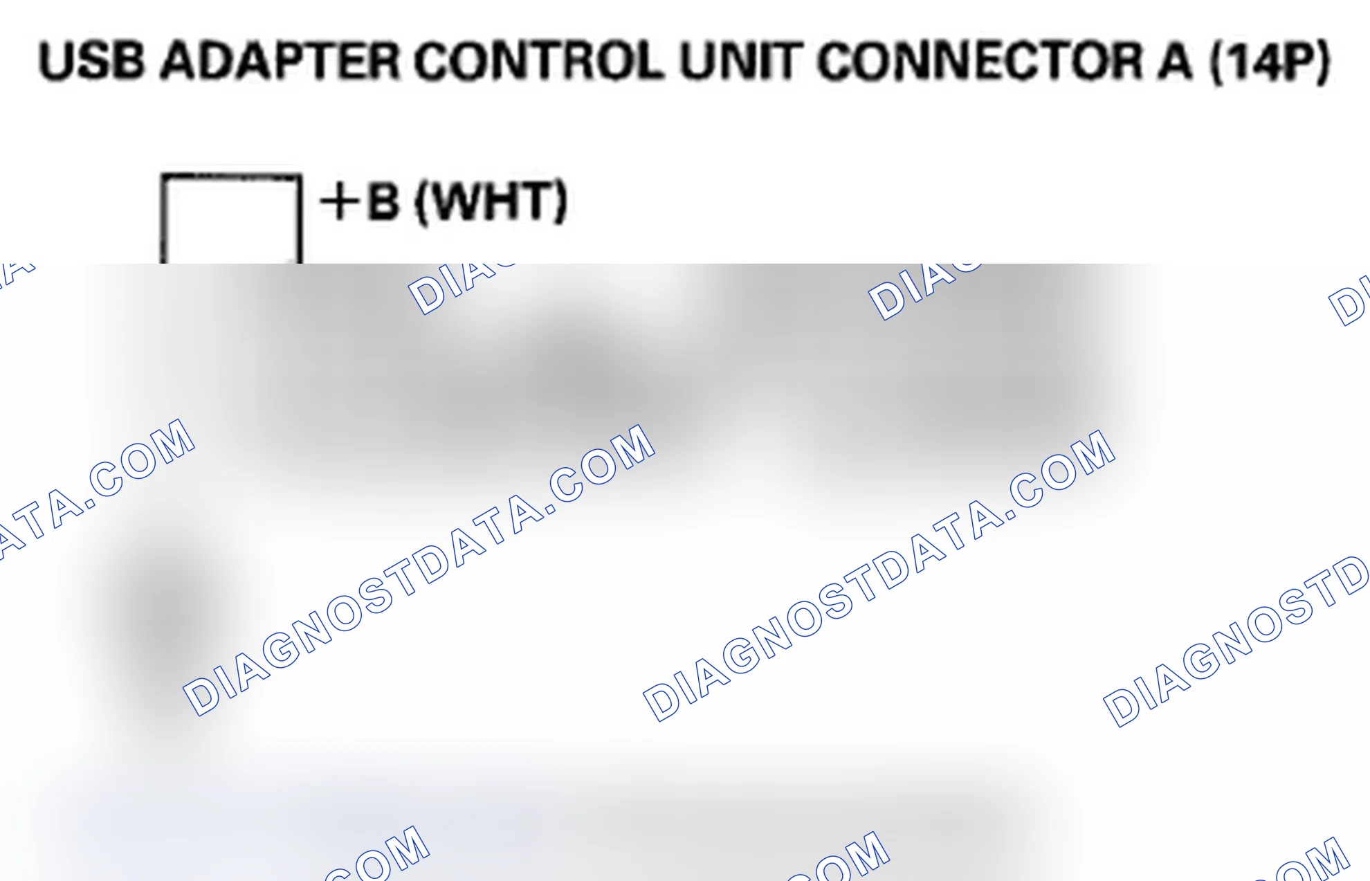 Scheme 231: USB input sound is low or cannot be heard (without navigation)