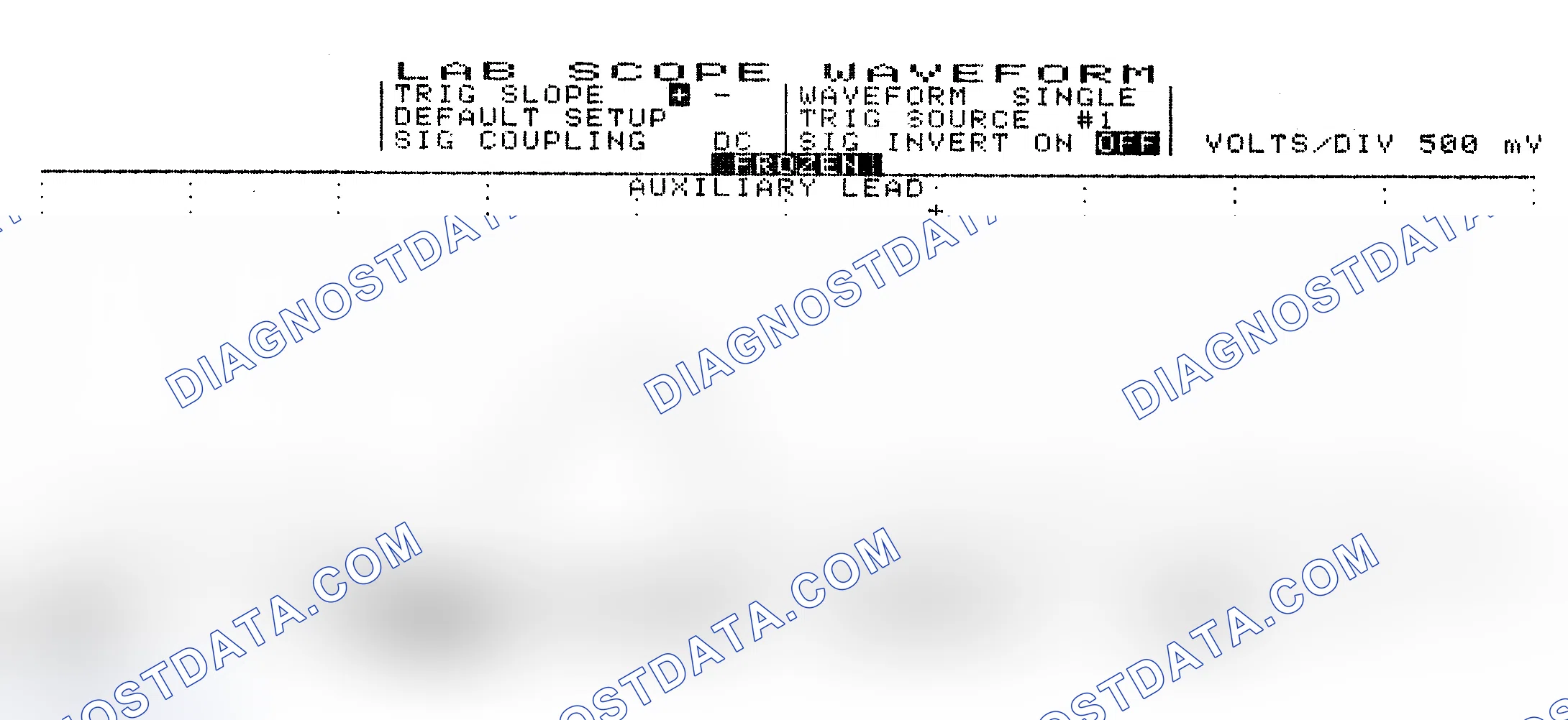 Scheme 10: Single Injector w/Excessive Current Flow - Current Pattern