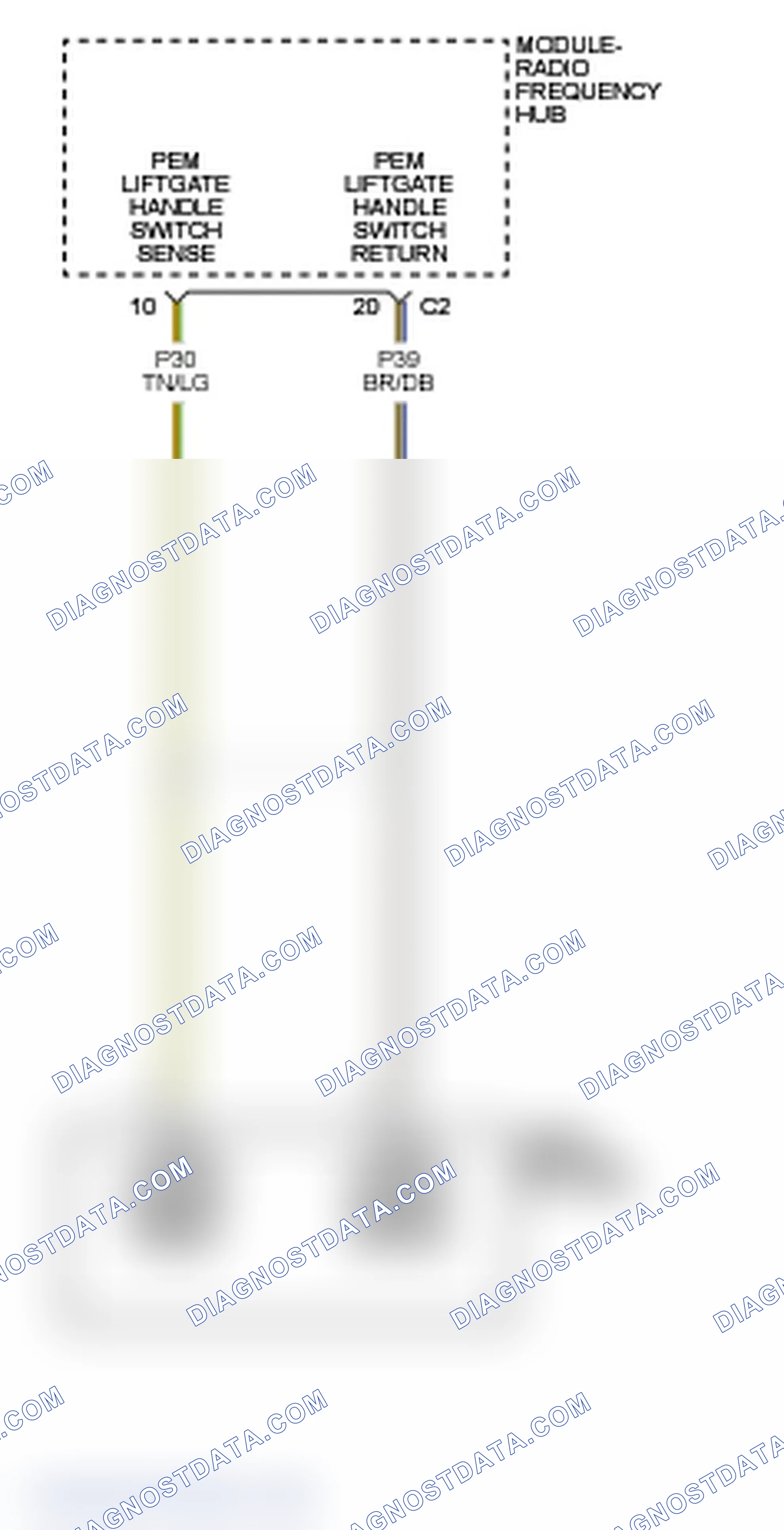 Scheme 64: B259E-01-TRUNK/LIFTGATE DOOR HANDLE SENSE - GENERAL ELECTRICAL FAILURE