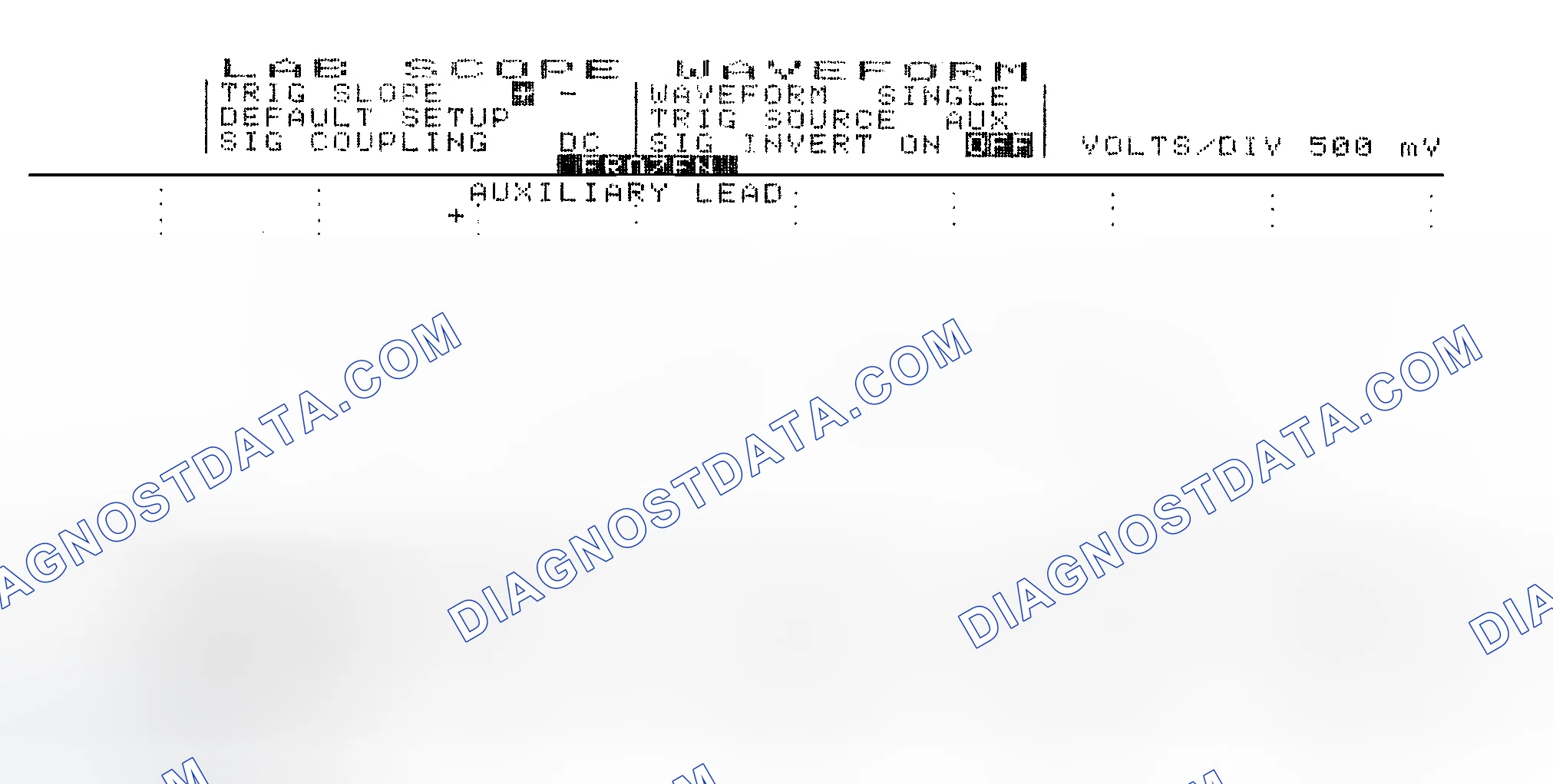 Scheme 14: Single Injector w/Excessive Current Flow - Current Pattern