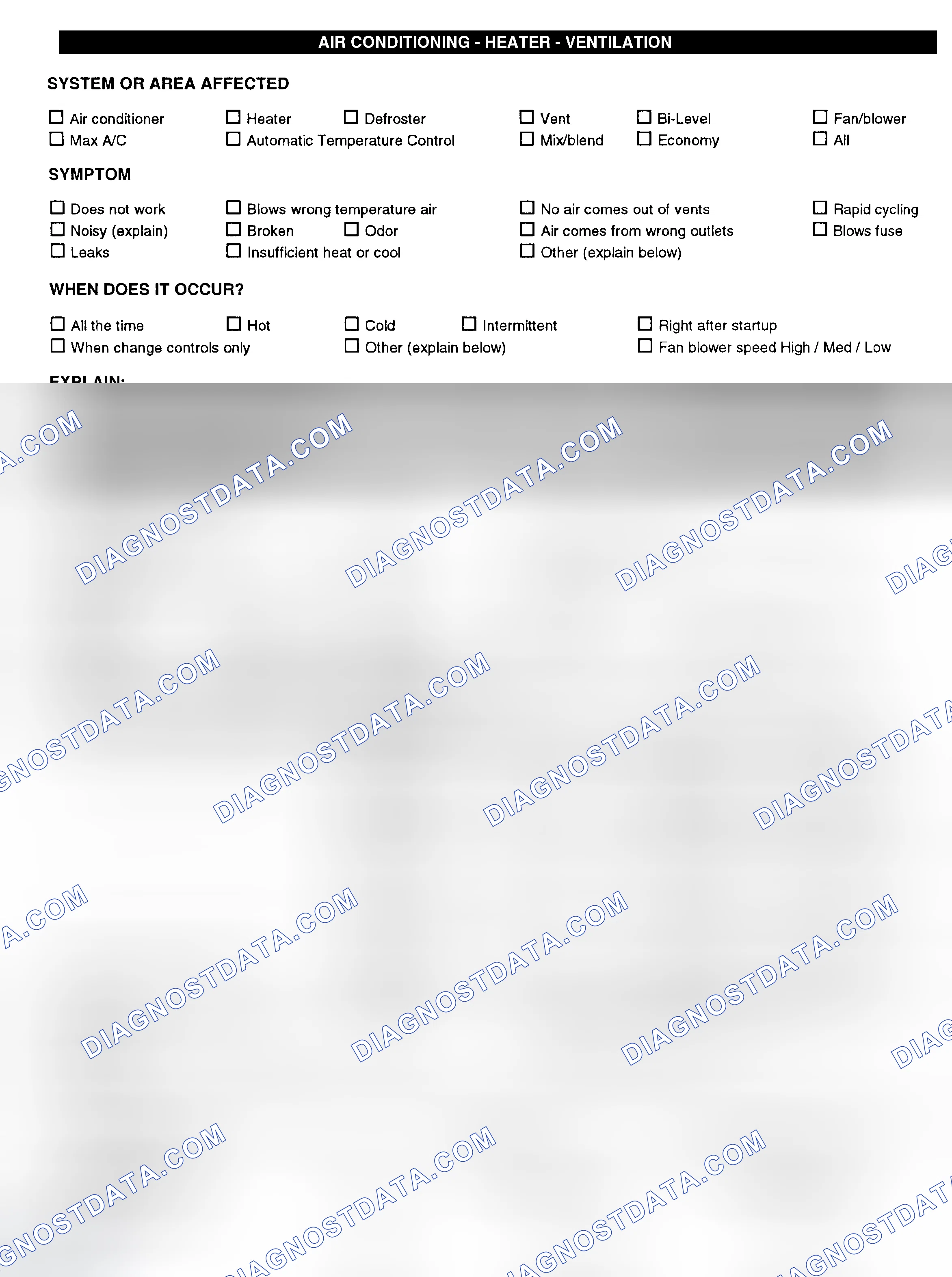 Scheme 4: Symptom Check List - Page 3
