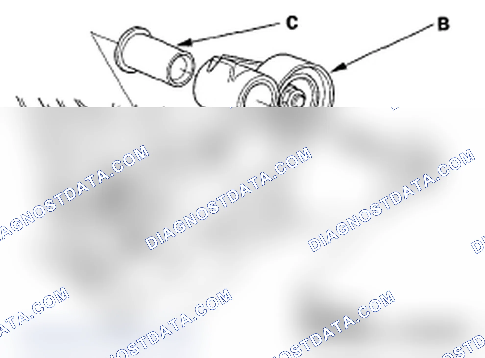 Scheme 107: Timing Belt Adjuster Replacement