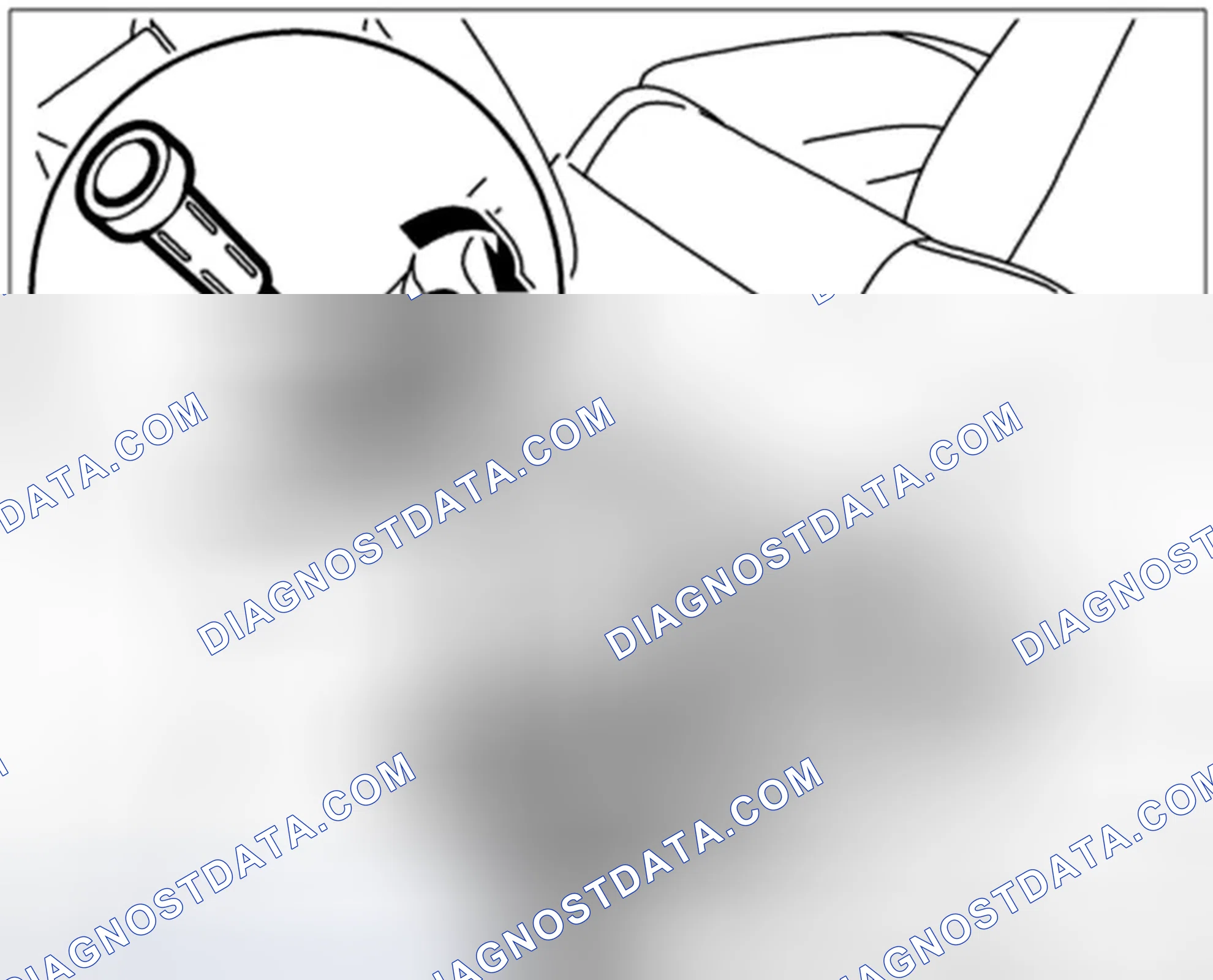 Scheme 33: Checking battery vent hose under the driver's seat