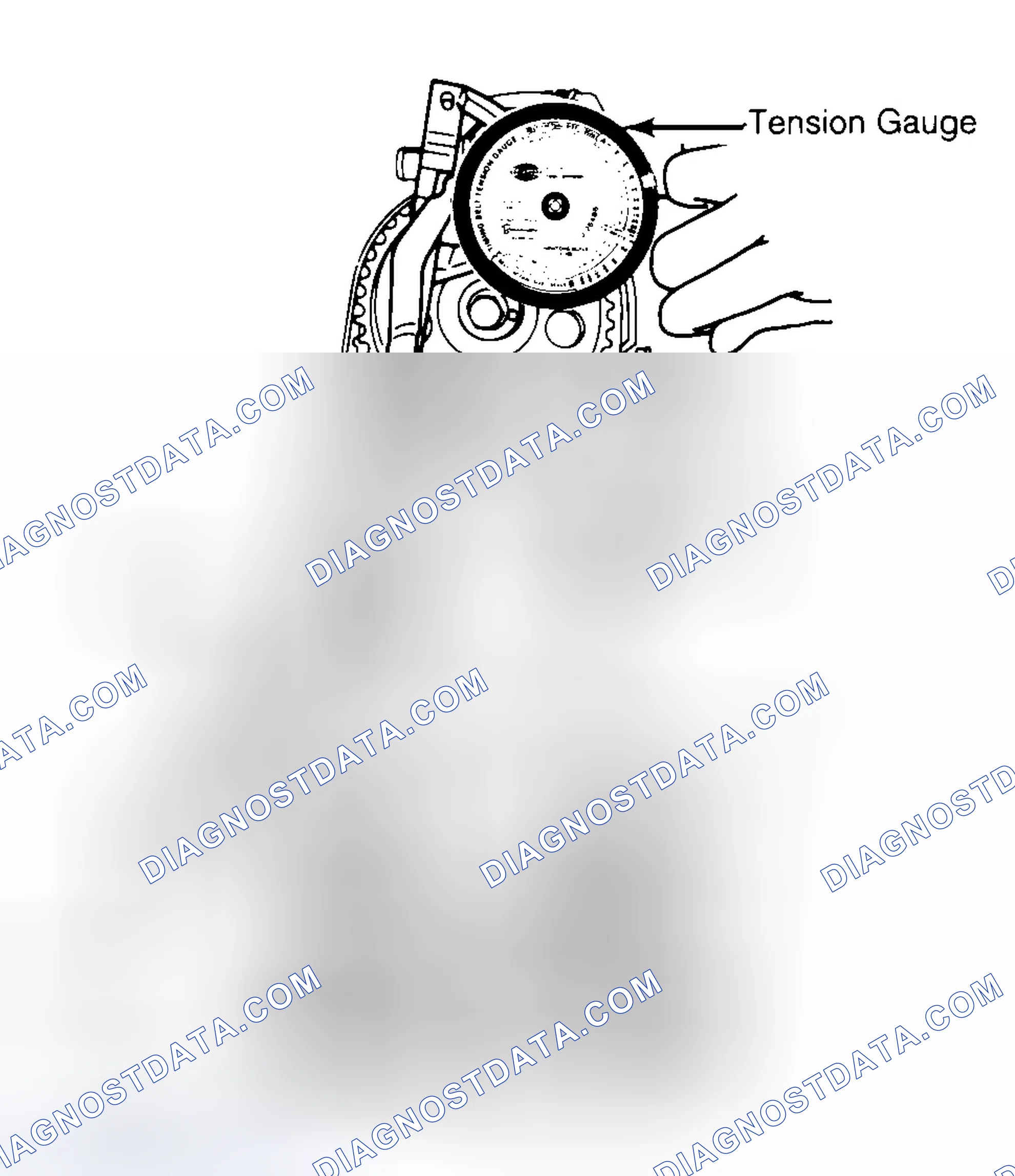 Scheme 3: Adjusting Typical Timing Belt Tension