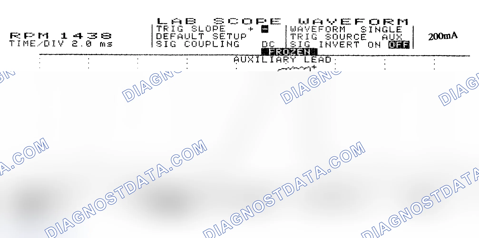 Scheme 15: Single Injector w/Normal Current Flow - Current Pattern