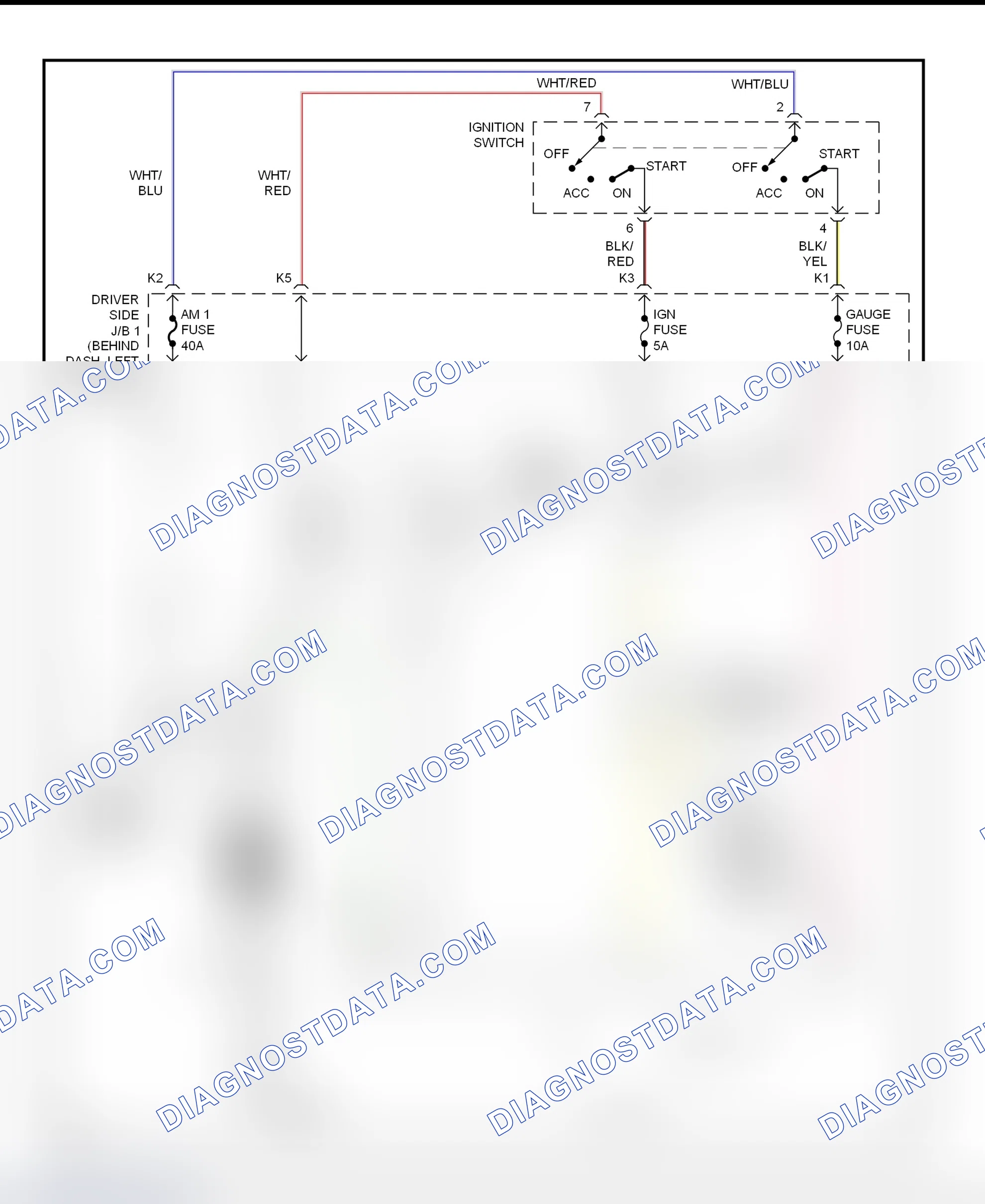 Scheme 17: Charging System Wiring Diagram (Sienna)
