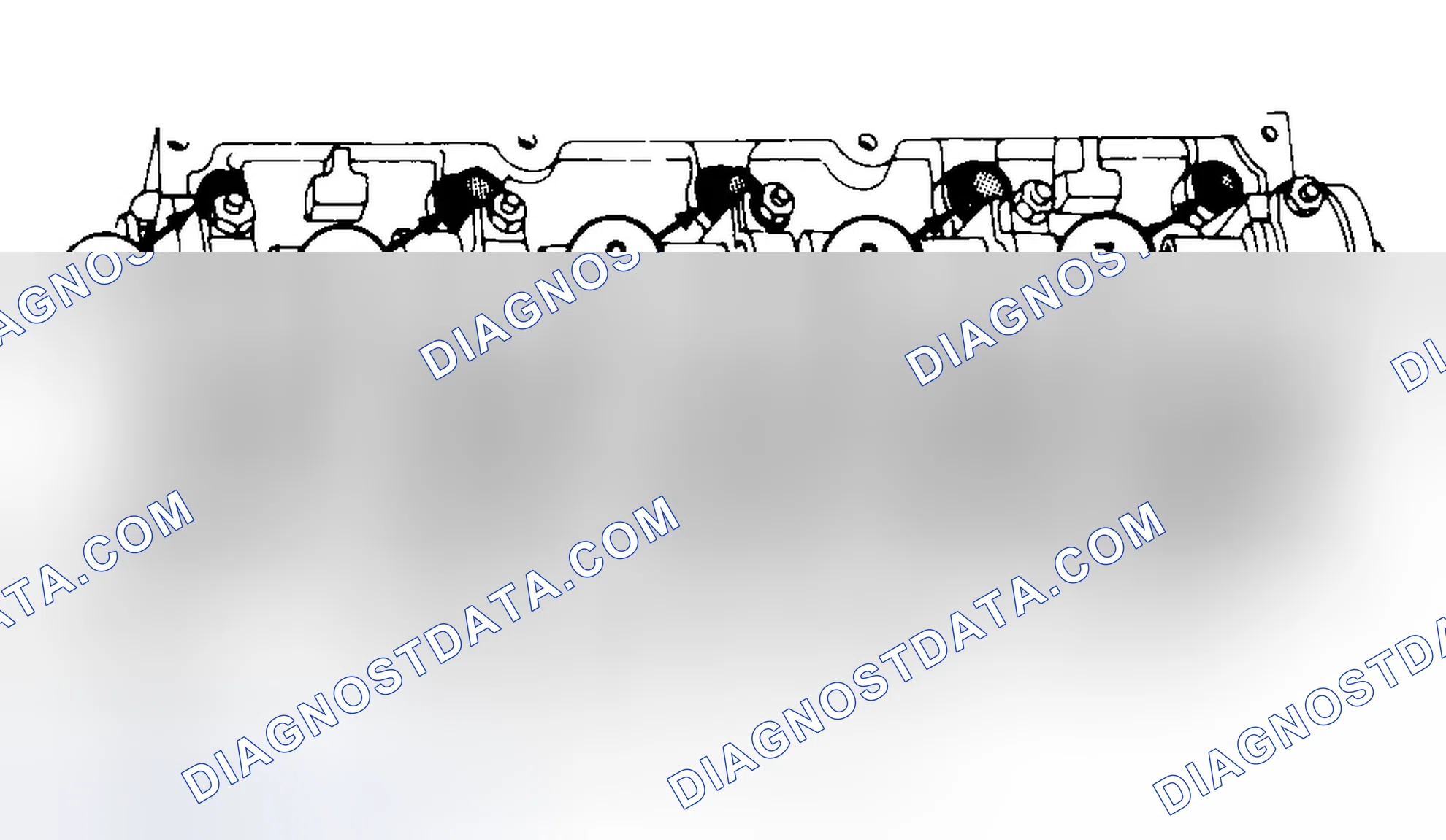 Scheme 7: Typical Cylinder Head Tightening or Loosening Sequence