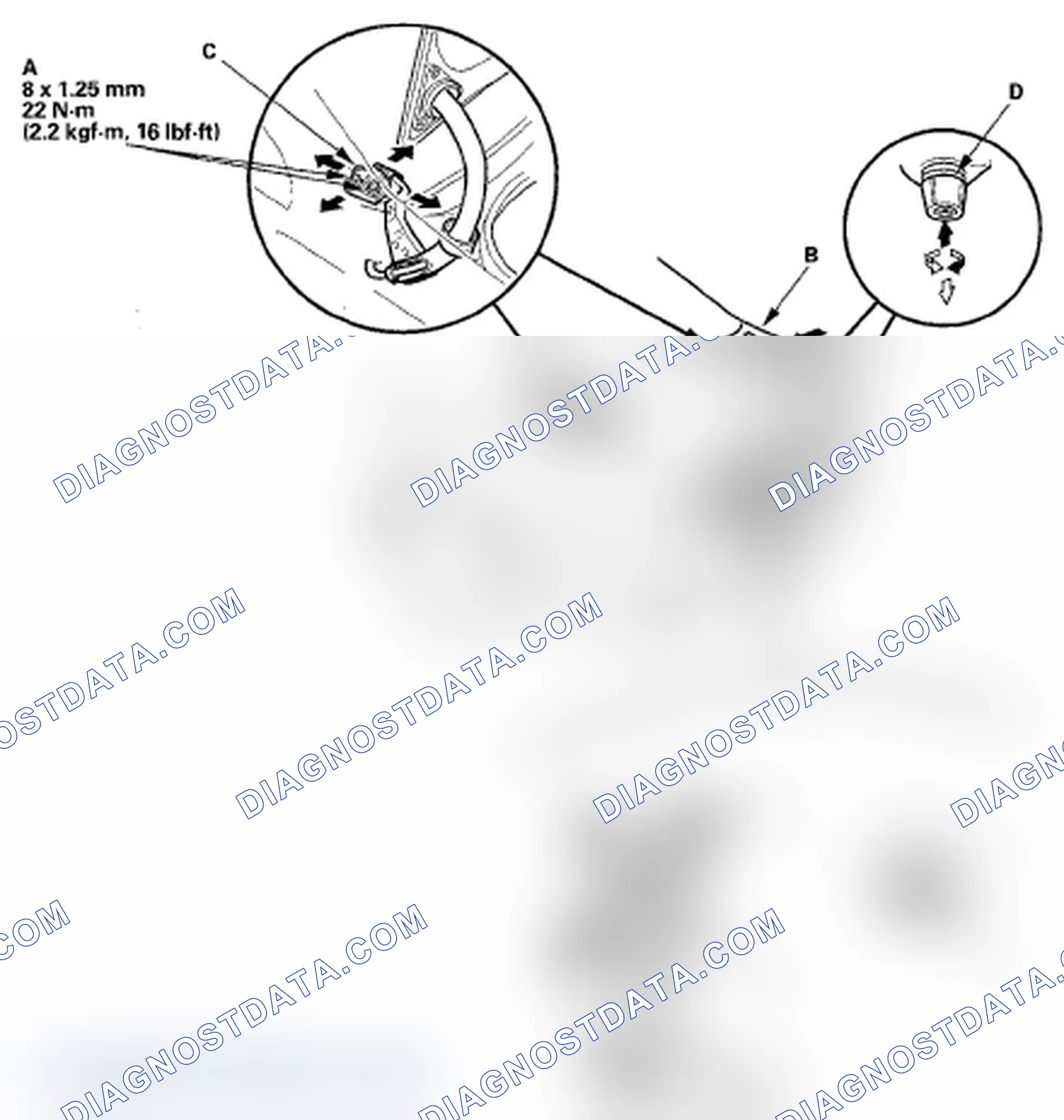 Scheme 113: Trunk Lid Adjustment