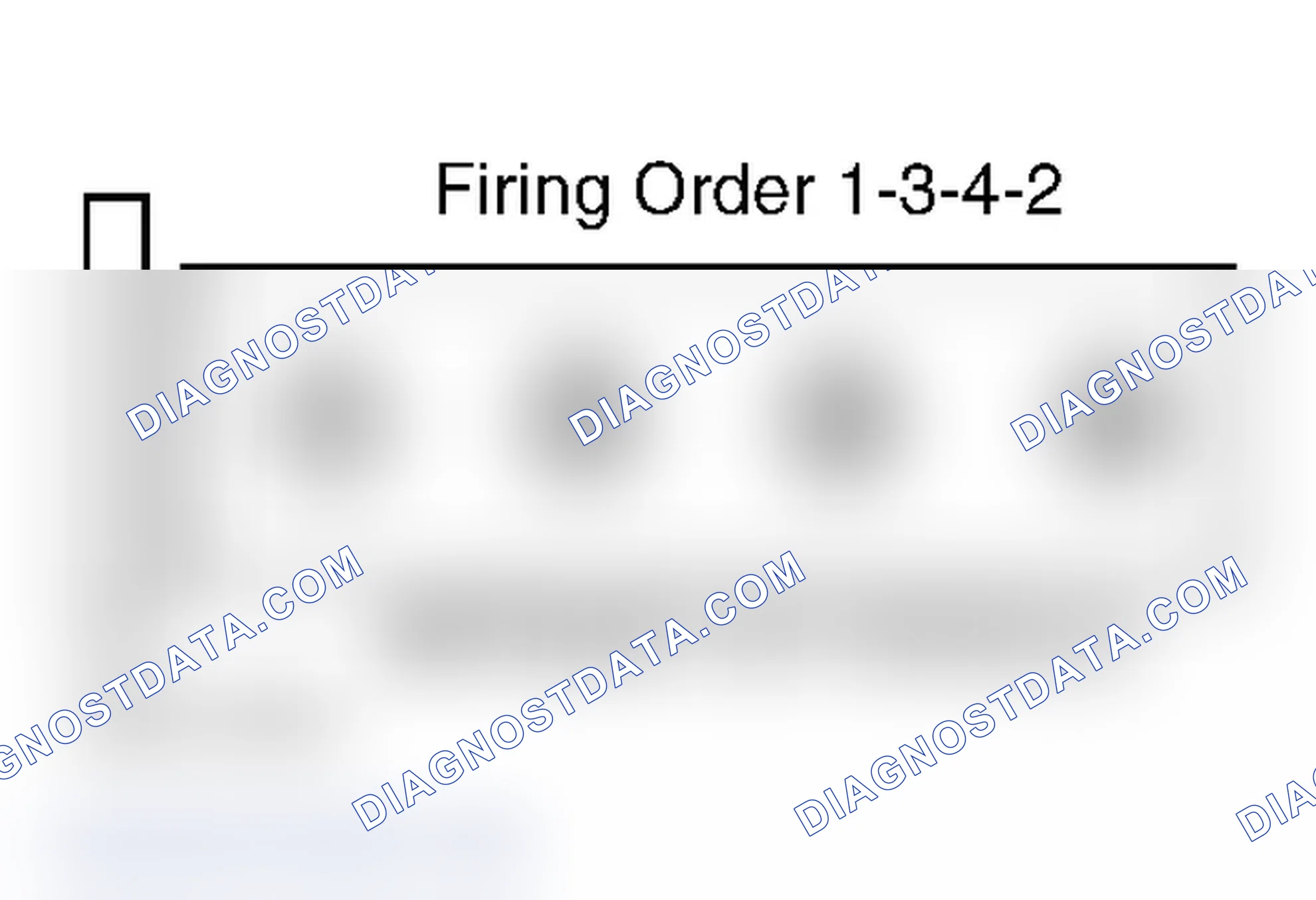 Scheme 2: Firing Order (1.3L, 1.8L, 1.9L, 2.2L & 2.4L)