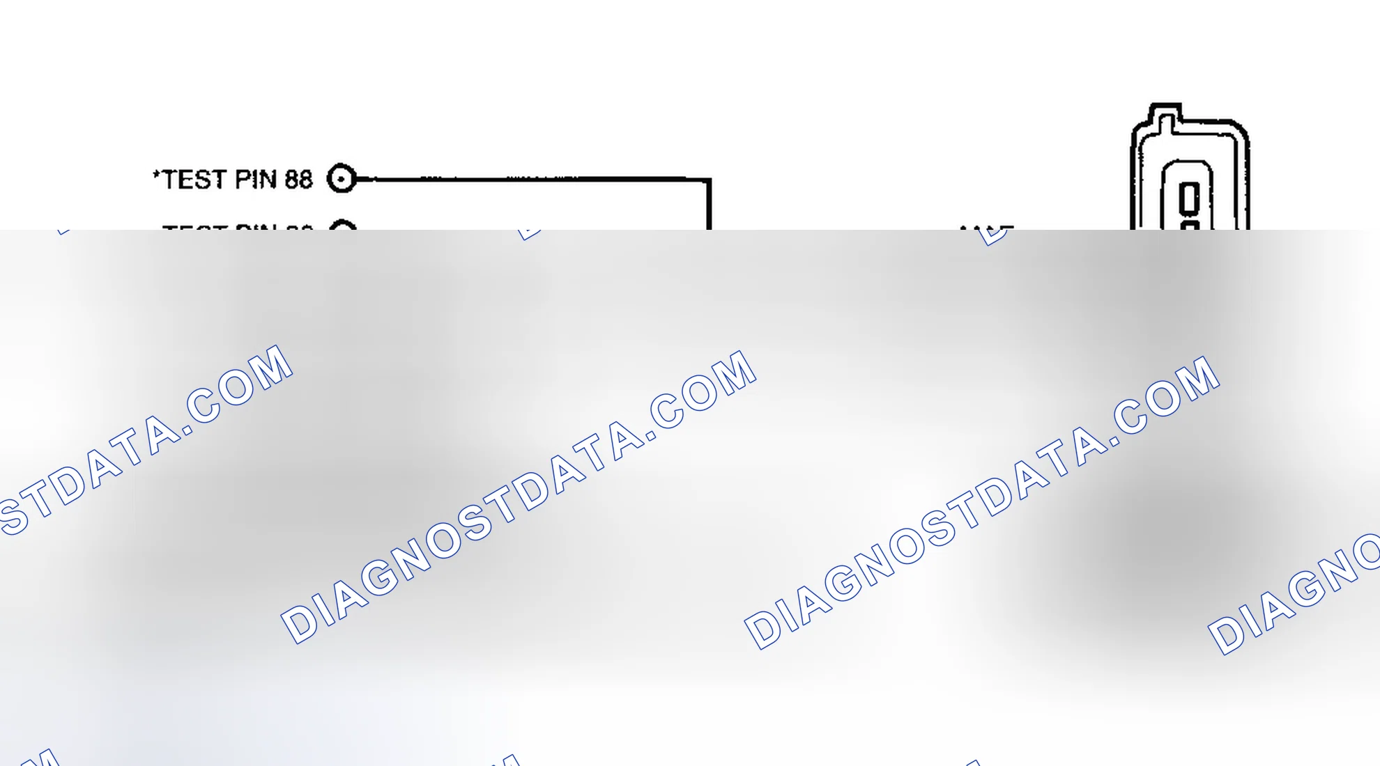 Scheme 322: Mass Airflow (MAF) Sensor Circuits & Connector Terminals