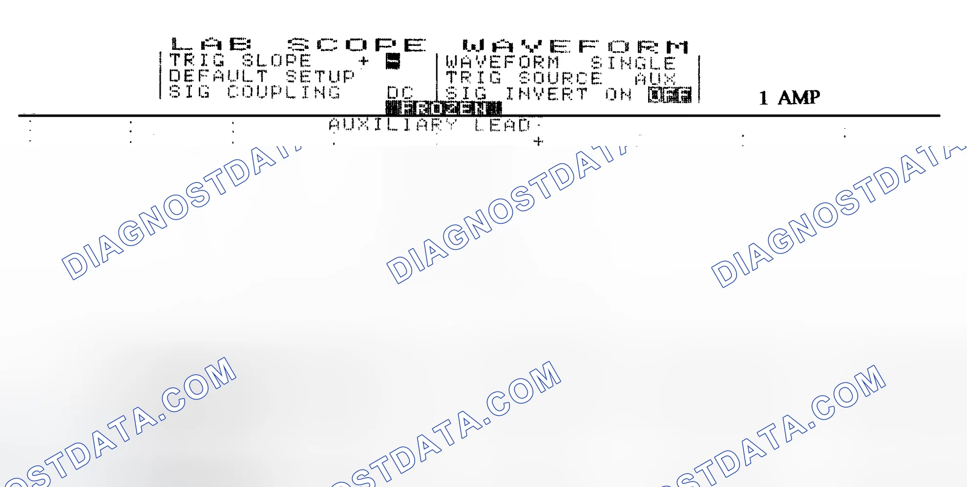 Scheme 20: Single Injector w/Normal Current Flow - Current Pattern