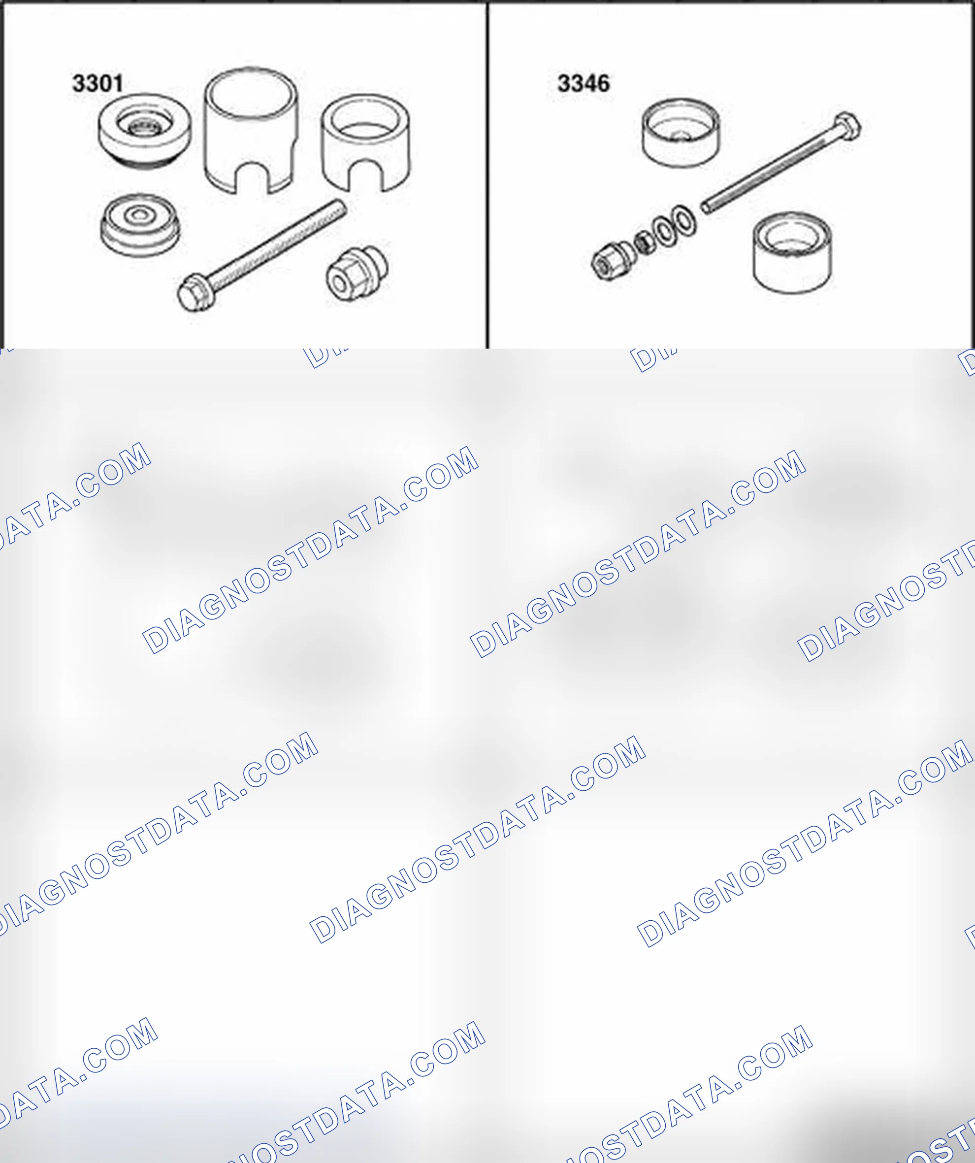 Scheme 94: Guide link mountings, replacing