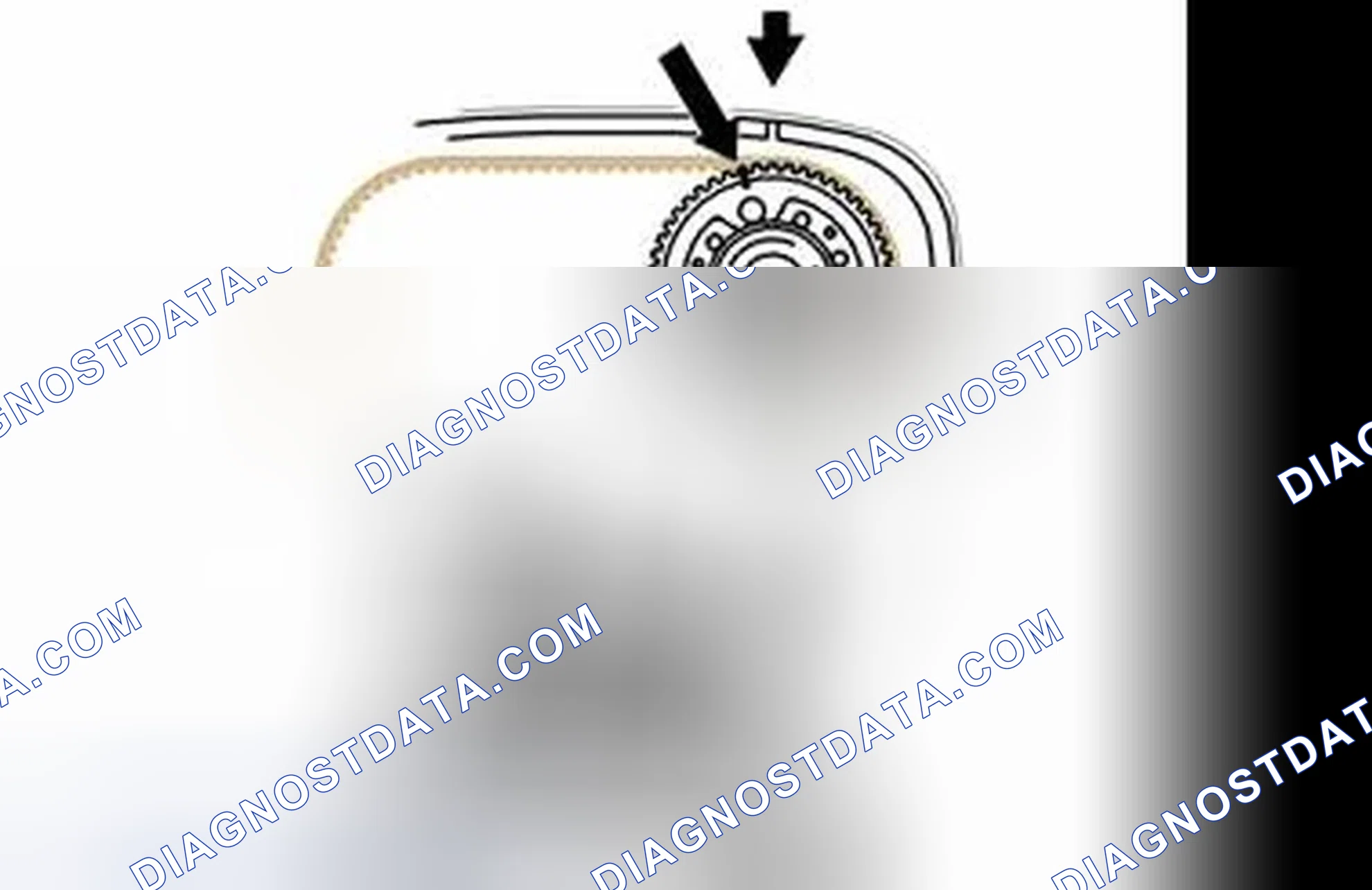 Scheme 497: Installing the Variable Valve Timing (VVT) Unit On the Intake Camshaft