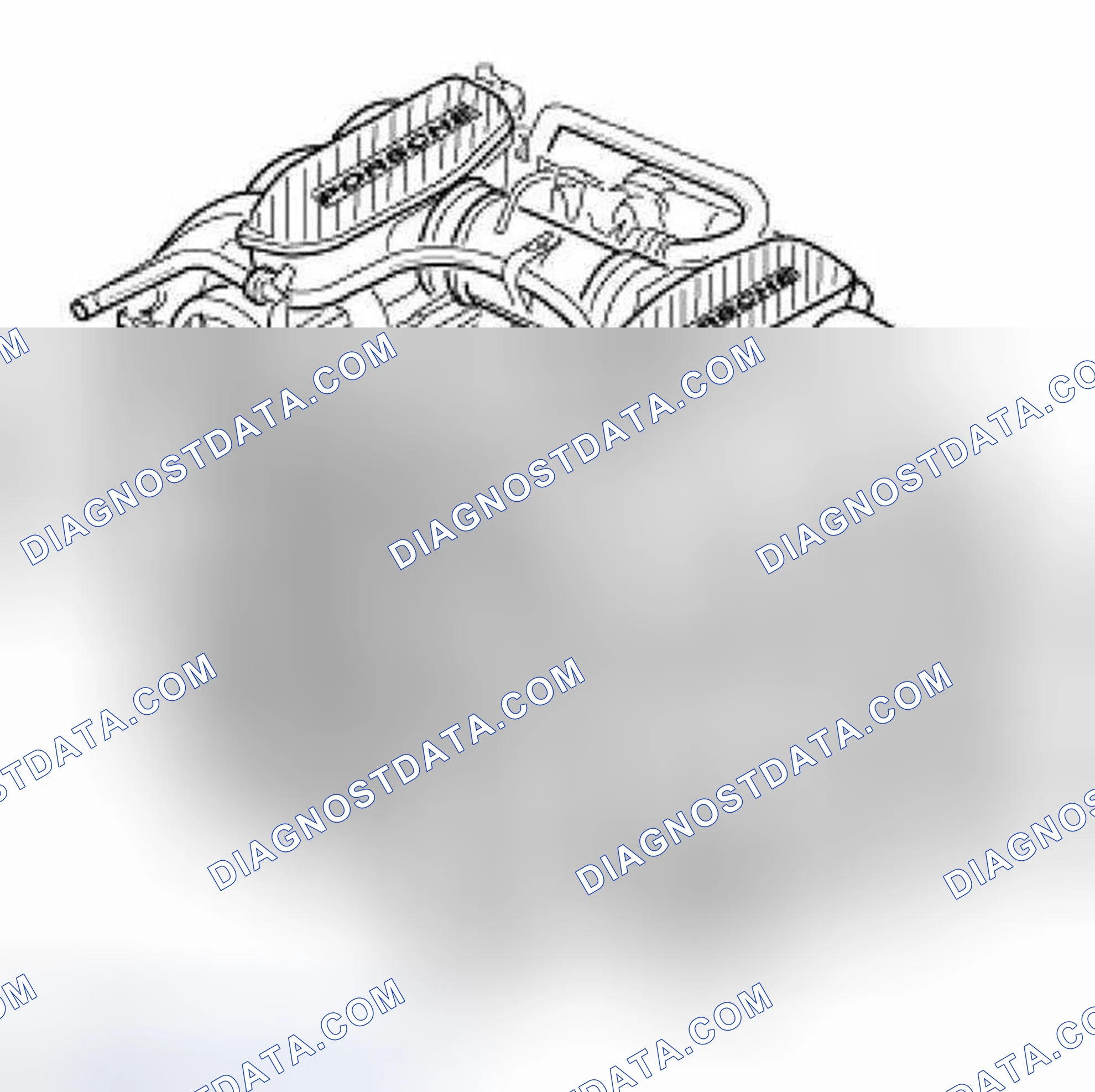 Scheme 17: REMOVING ENGINE, M96/20 (2.5L) WITH TIPTRONIC TRANSMISSION