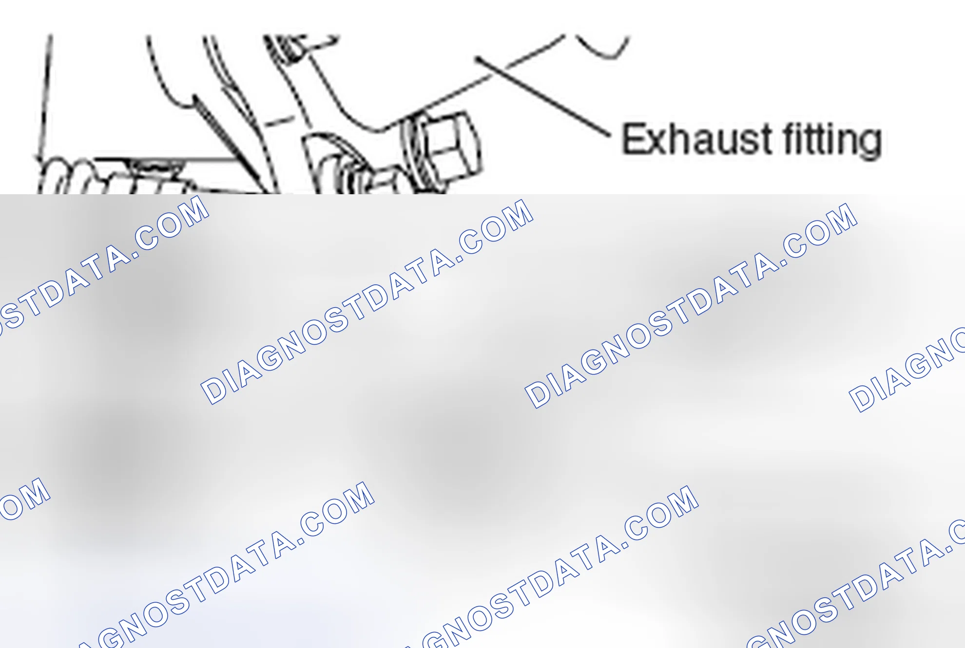 Scheme 121: >> G << EXHAUST FITTING BRACKET INSTALLATION