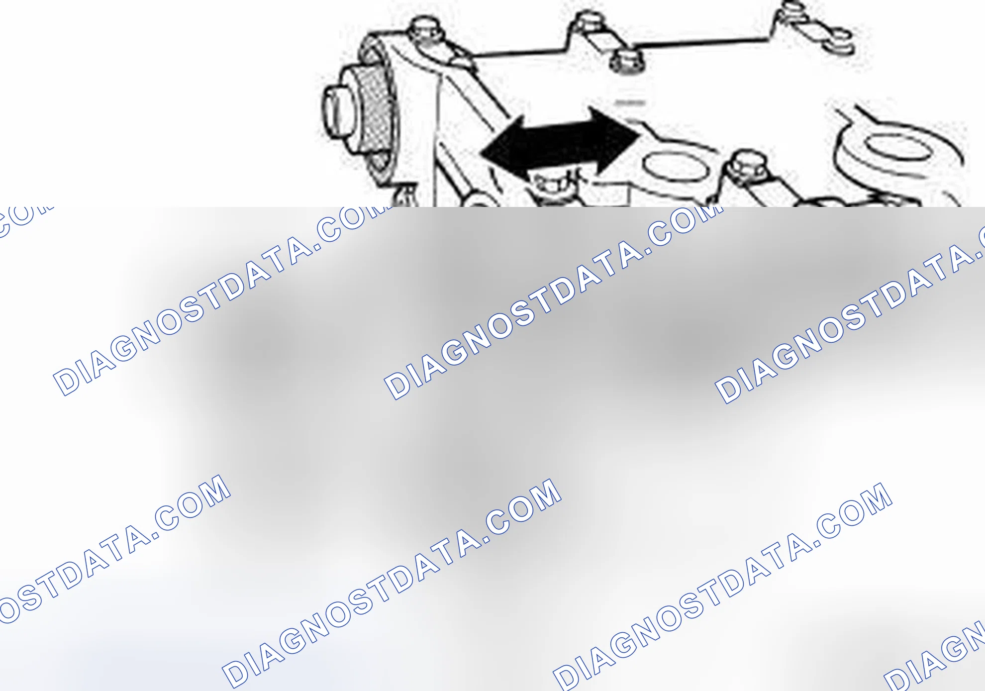 Scheme 42: STANDARD PROCEDURE - MEASURING CAMSHAFT END PLAY