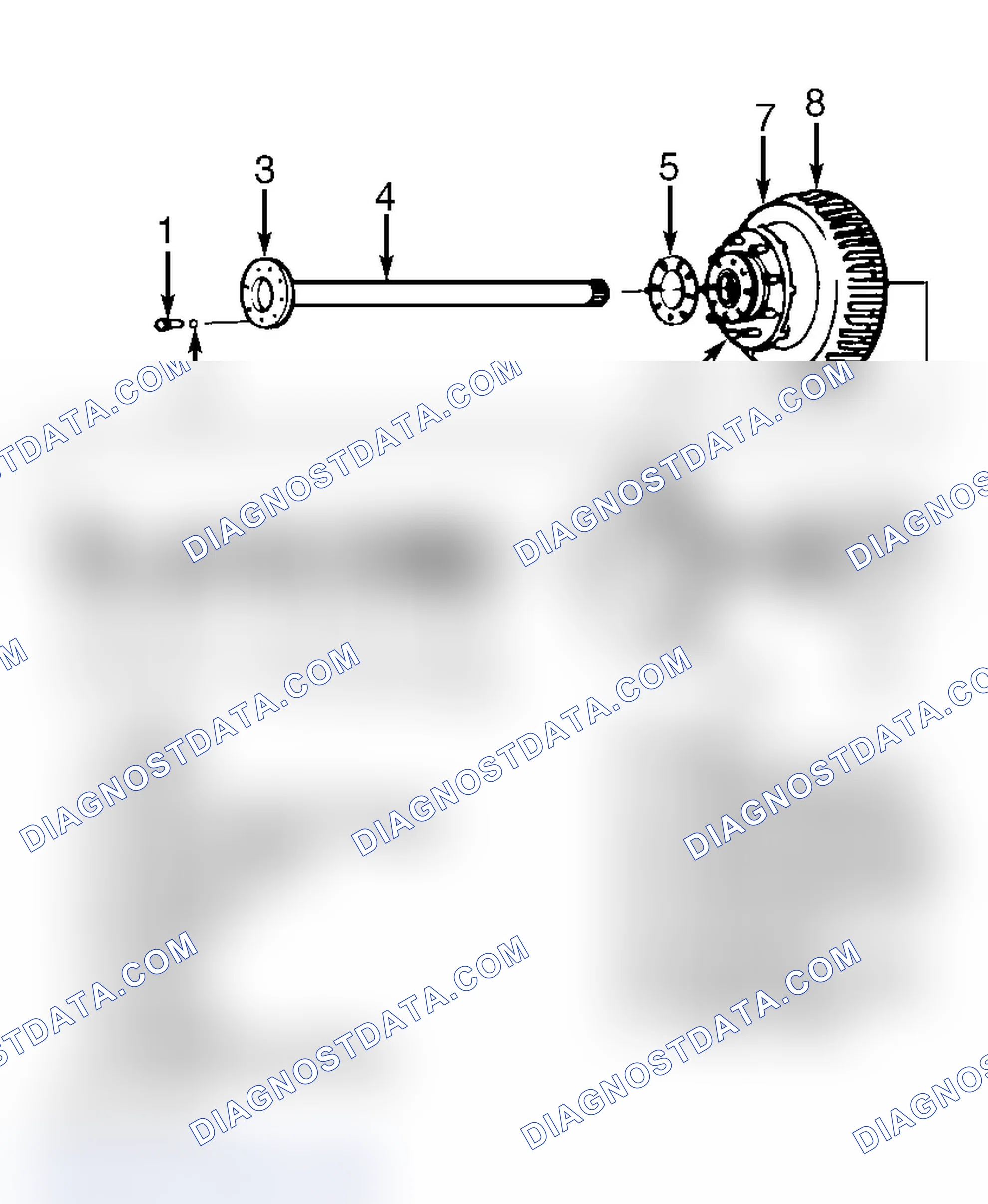 Scheme 11: Removal (Full-Floating Axle)