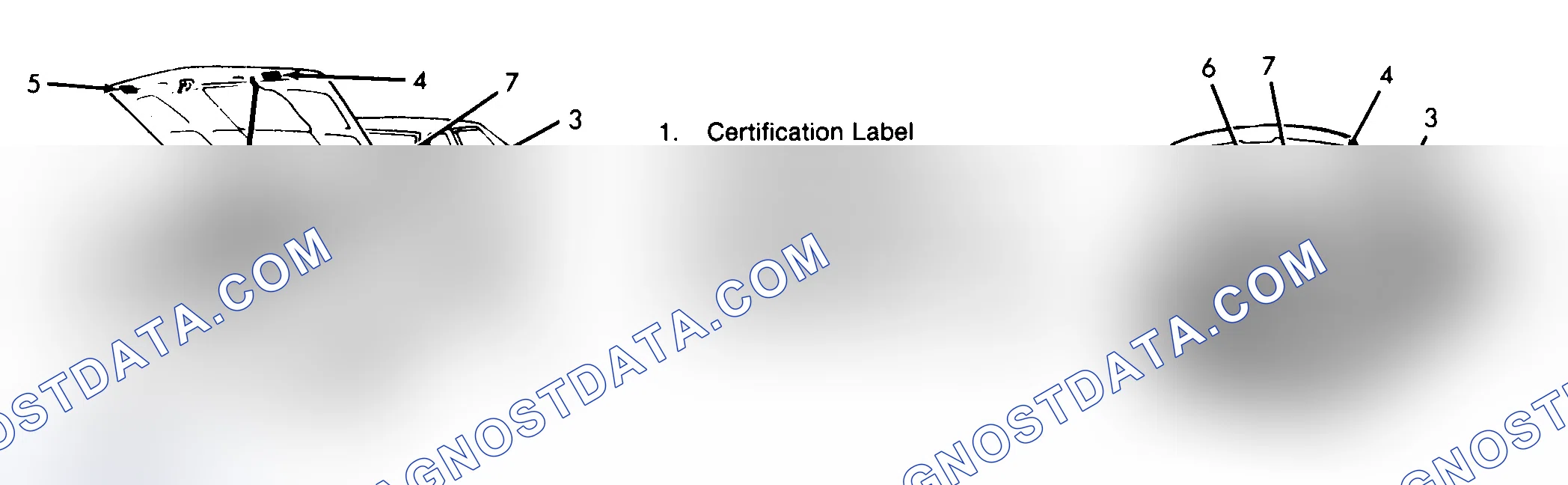 Scheme 10: INFORMATION LABEL LOCATIONS