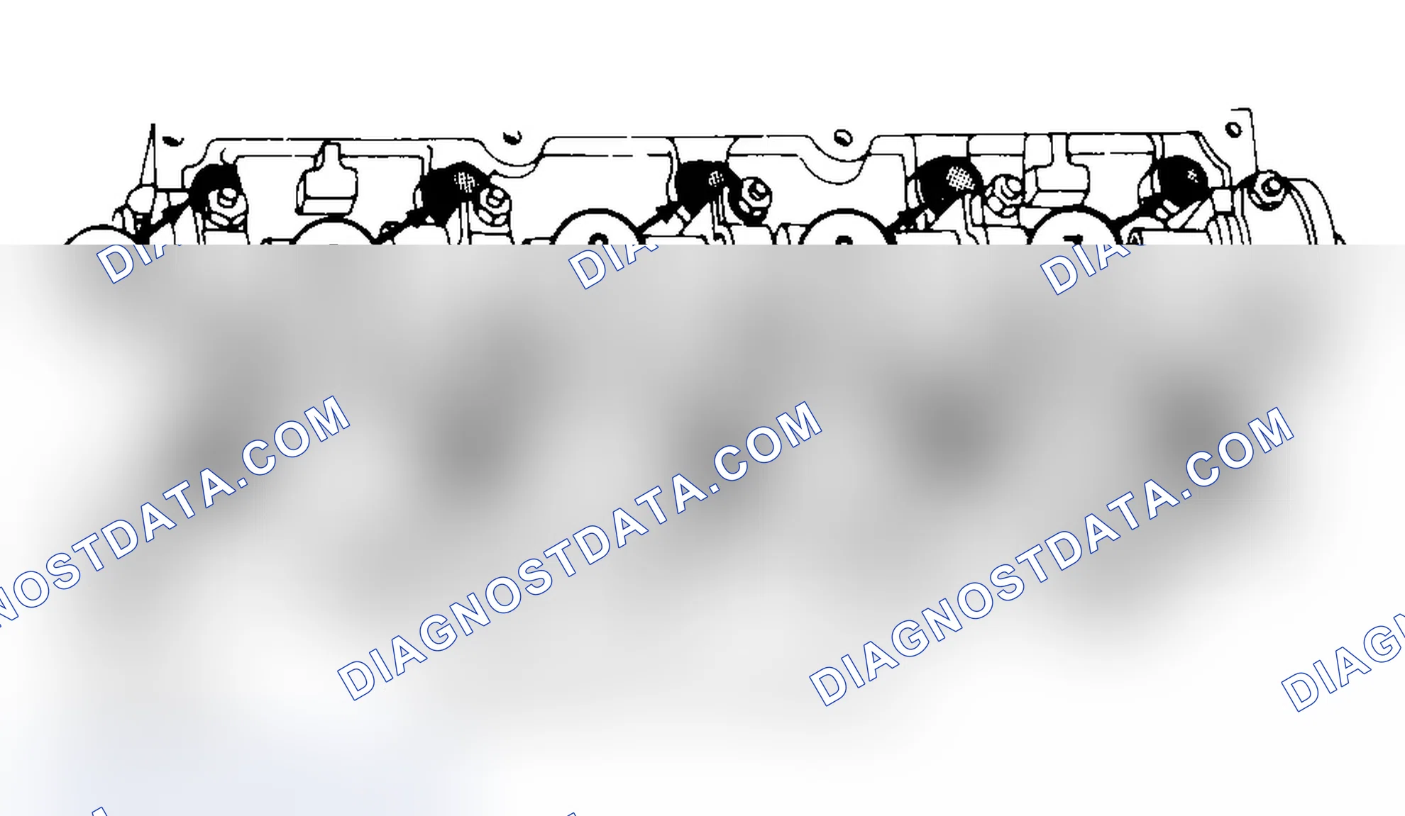 Scheme 3: Typical Cylinder Head Tightening or Loosening Sequence