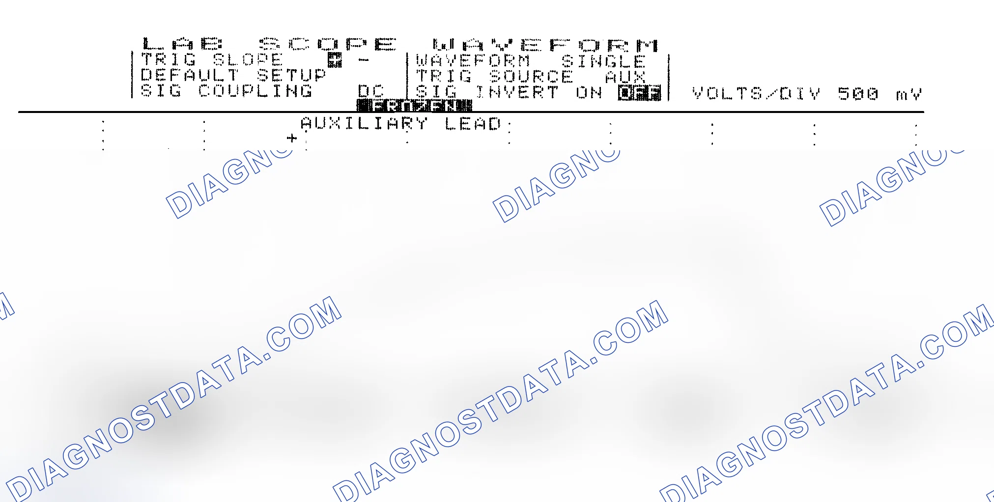 Scheme 14: Single Injector w/Excessive Current Flow - Current Pattern
