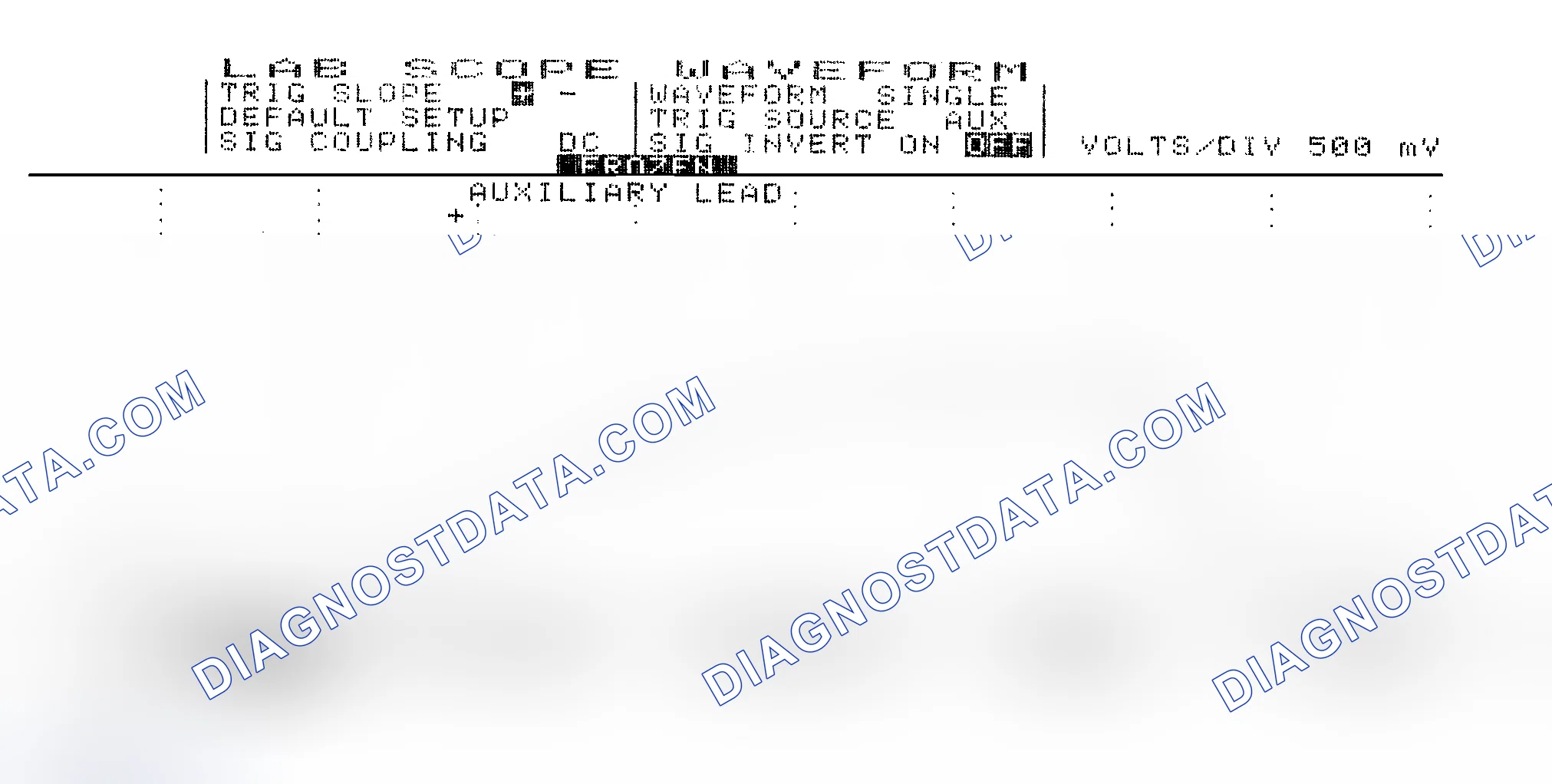 Scheme 14: Single Injector w/Excessive Current Flow - Current Pattern