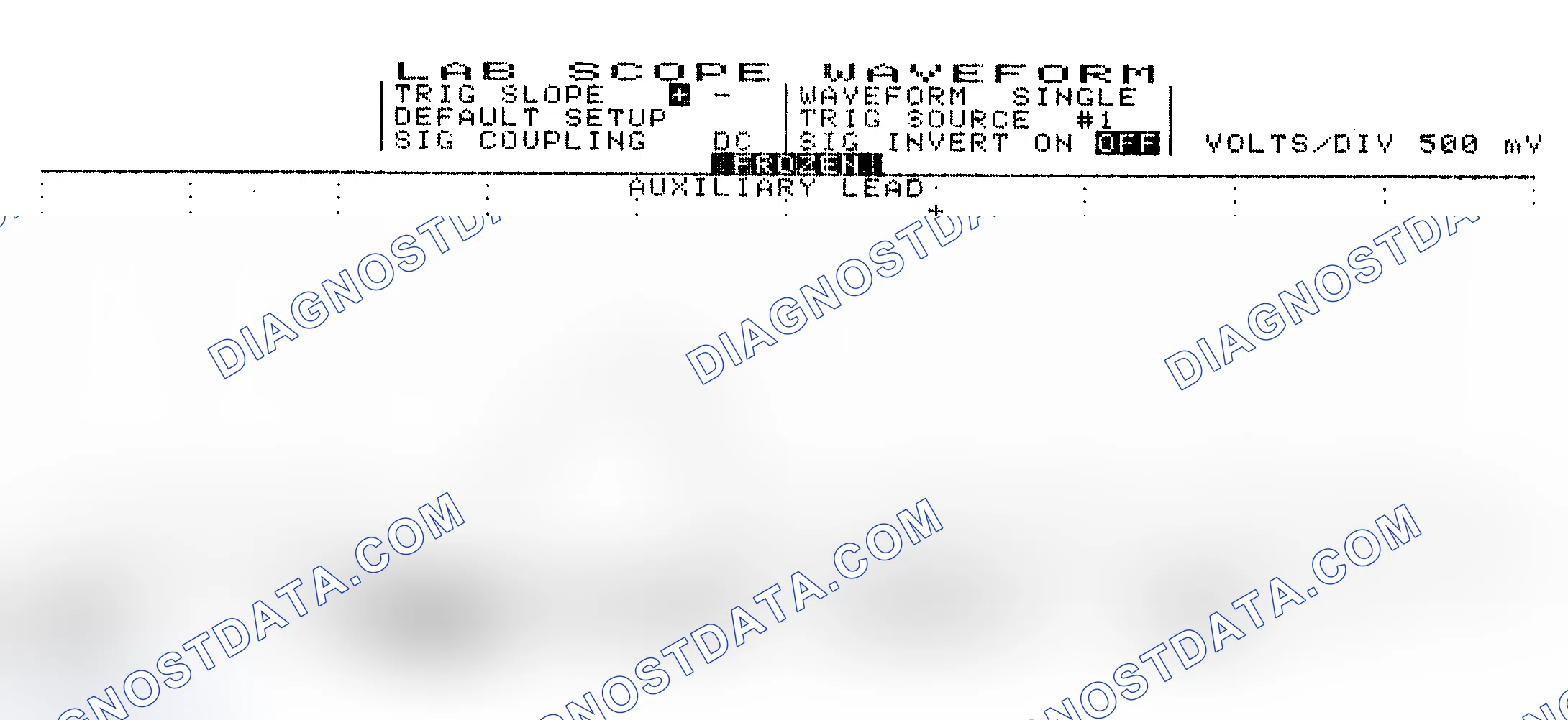 Scheme 10: Single Injector w/Excessive Current Flow - Current Pattern
