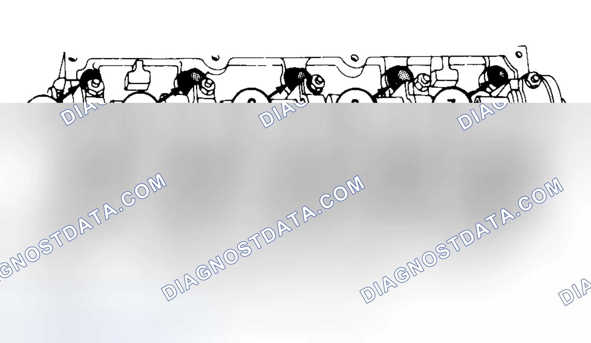 Scheme 7: Typical Cylinder Head Tightening or Loosening Sequence