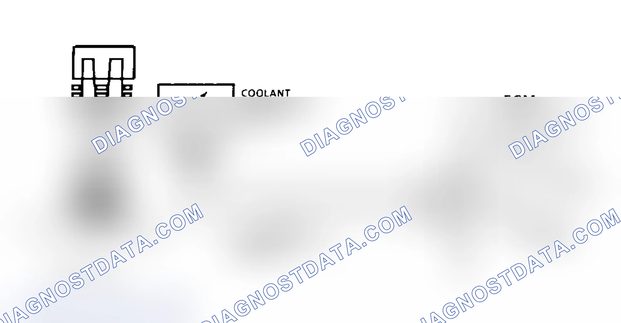 Scheme 216: CODE 14, Schematic, Coolant Sensor Signal Voltage Low