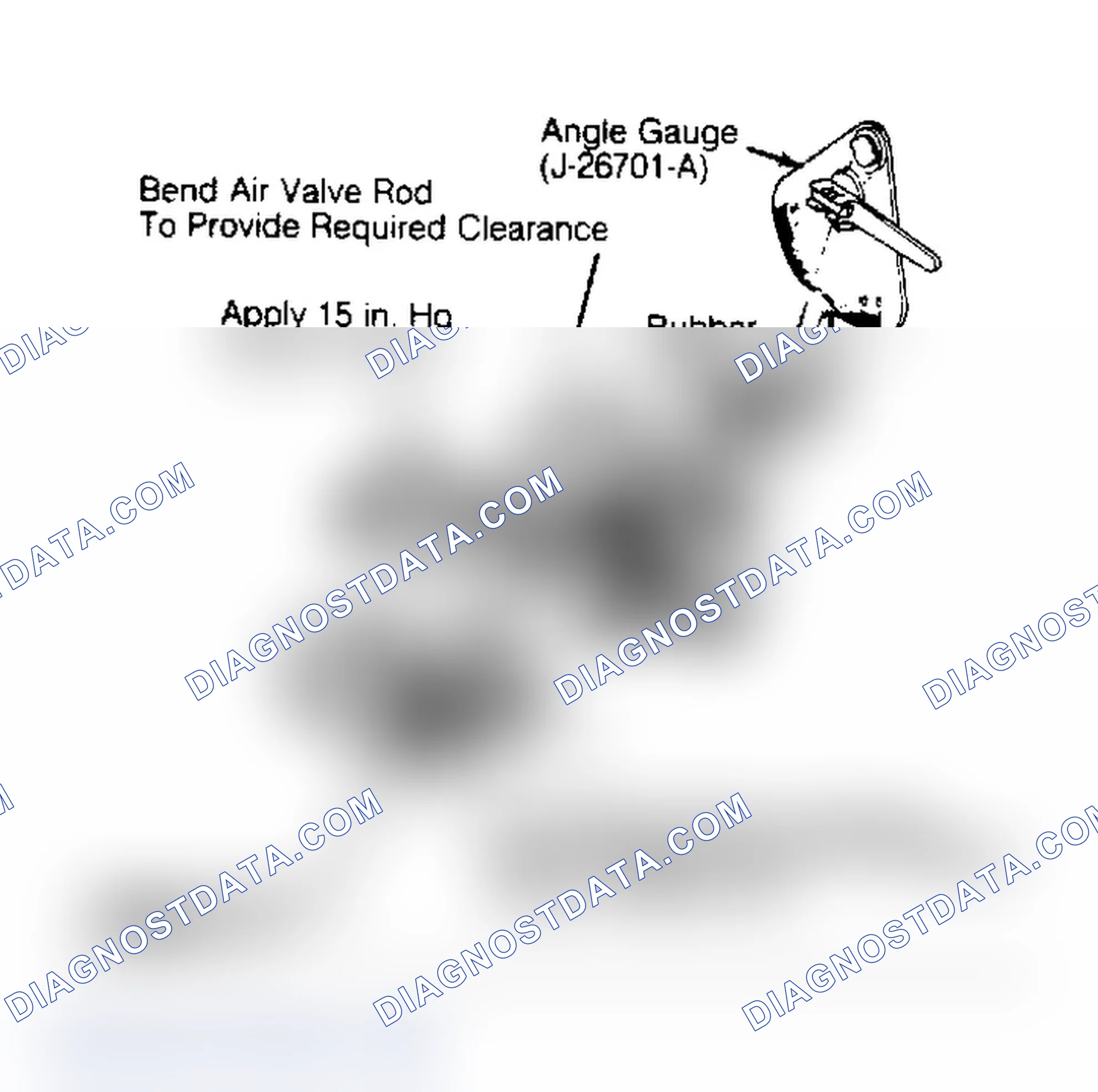 Scheme 41: Adjusting Secondary (Rear) Vacuum Break